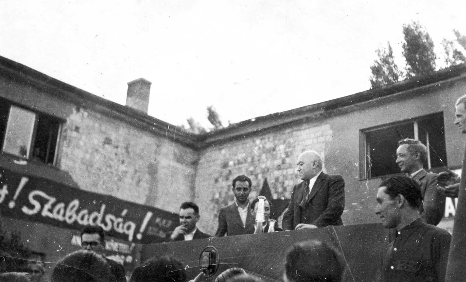 Magyarország, Rákosi Mátyás az 1945-ös nemzetgyűlési választások idején., 1945, Angyalföldi Helytörténeti Gyűjtemény, híres ember, kommunizmus, választás, Fortepan #39559