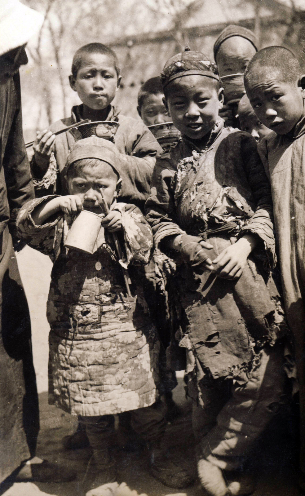 Kína, 1938, Jezsuita Levéltár, fiúk, Fortepan #100177