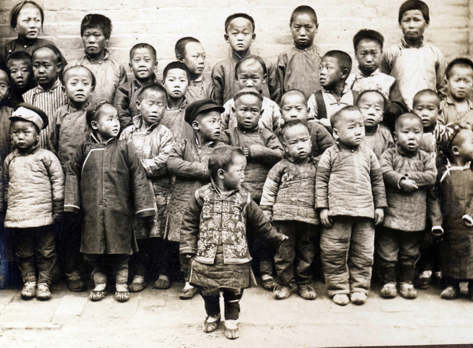China, 1936, Jezsuita Levéltár, kids, Fortepan #100309