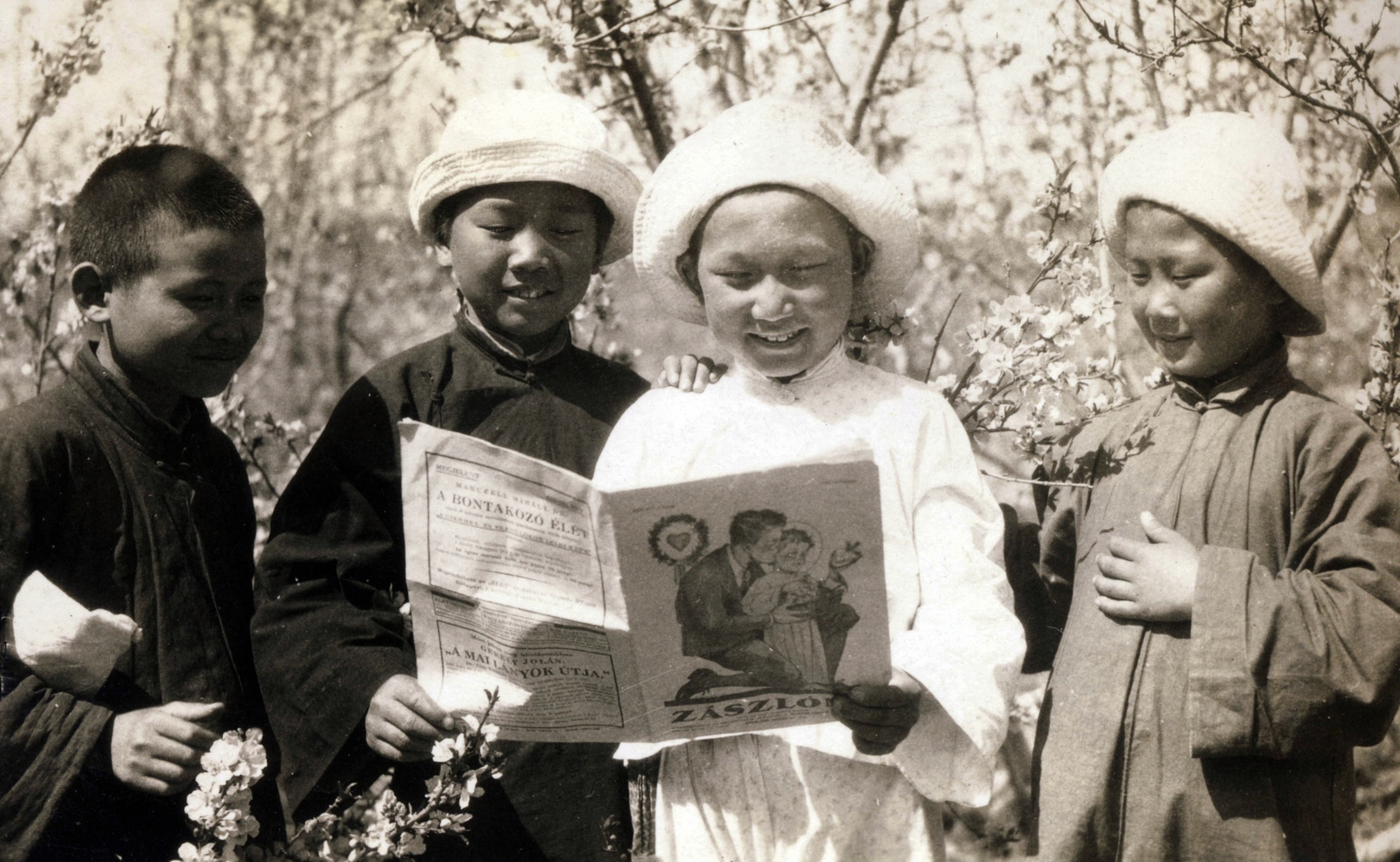 China, 1938, Jezsuita Levéltár, kids, Fortepan #100333