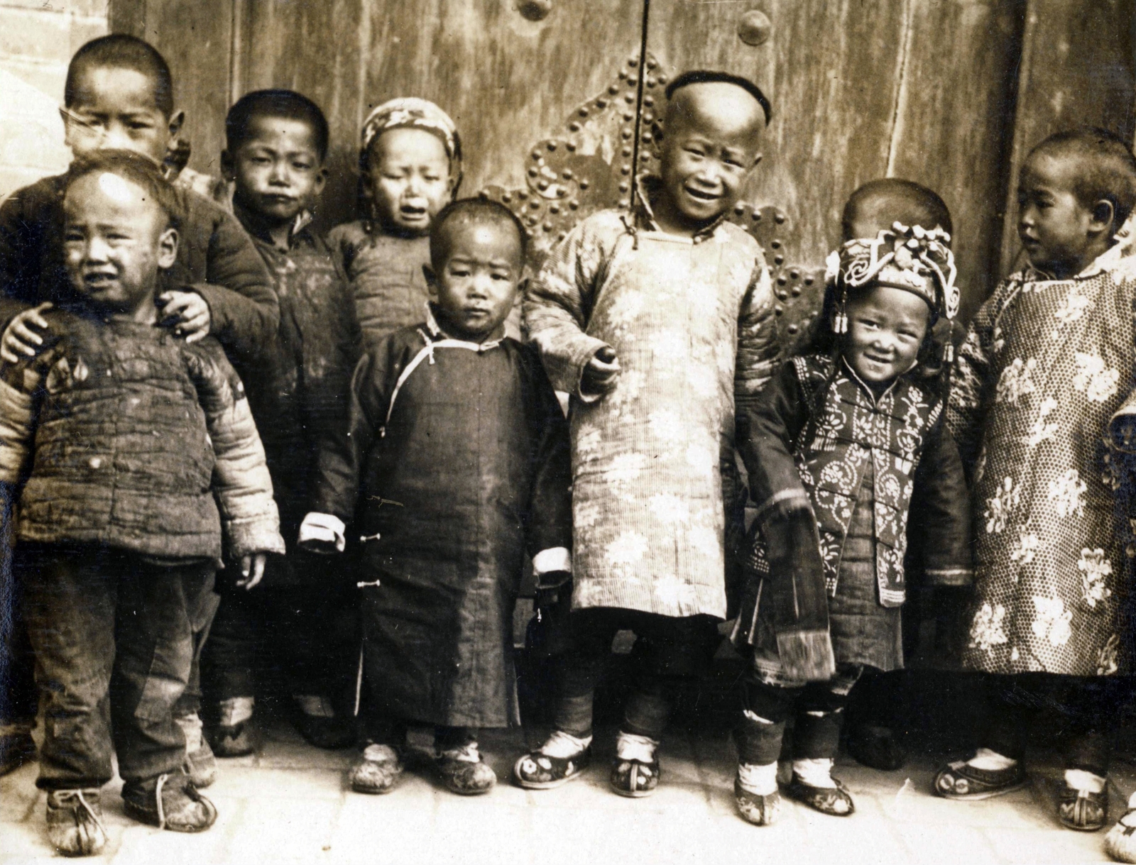 China, 1938, Jezsuita Levéltár, kids, Fortepan #100334