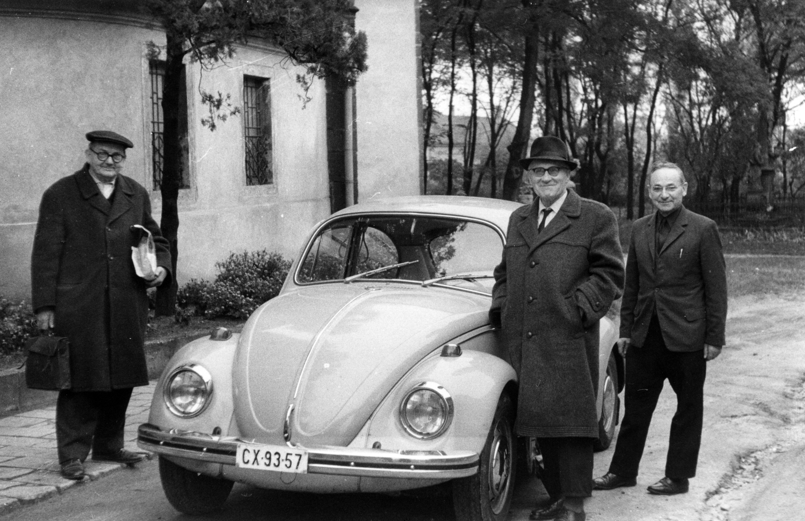 1972, Jezsuita Levéltár, rendszám, Volkswagen Bogár, Fortepan #100339