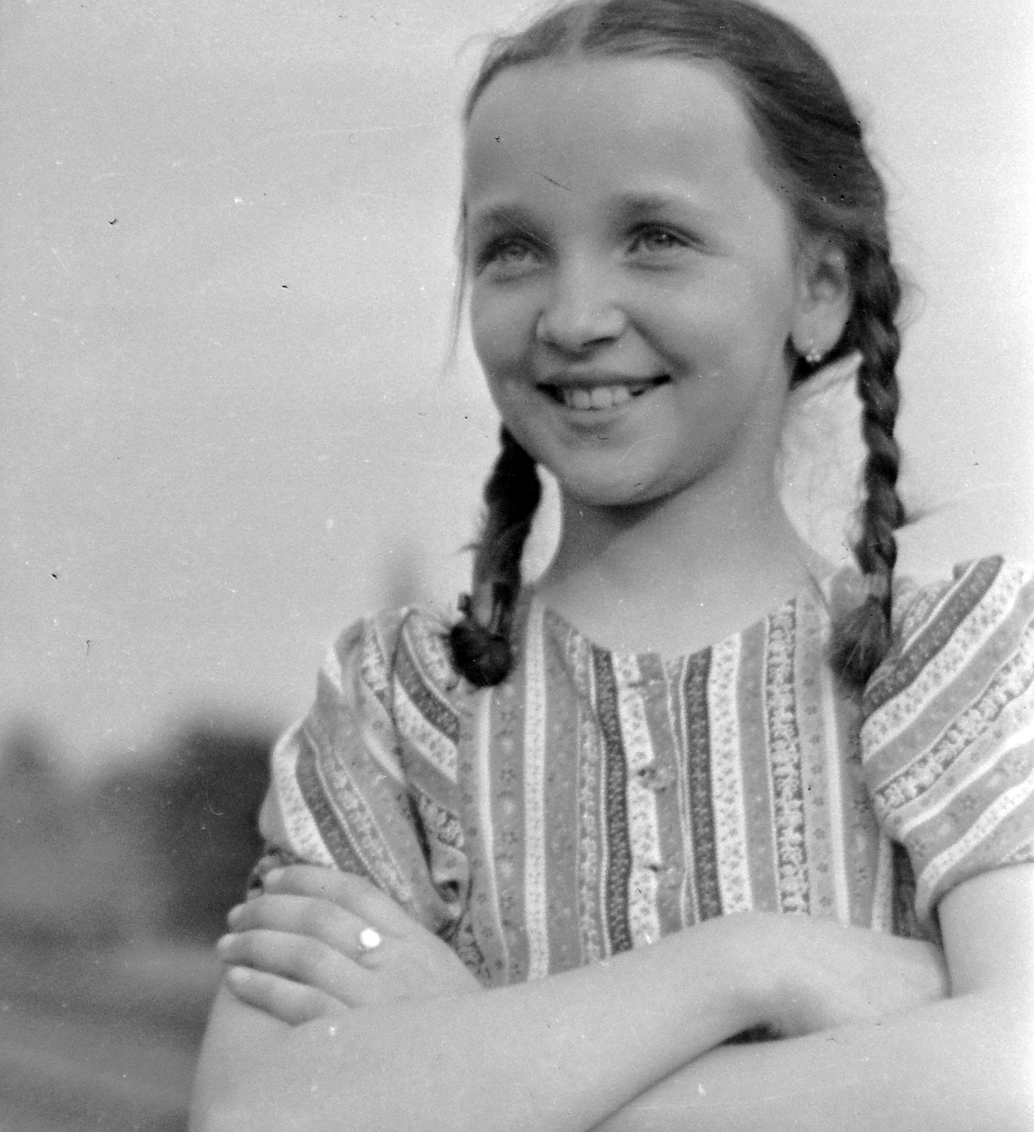 1940, Kurutz Márton, portrait, smile, Fortepan #10035