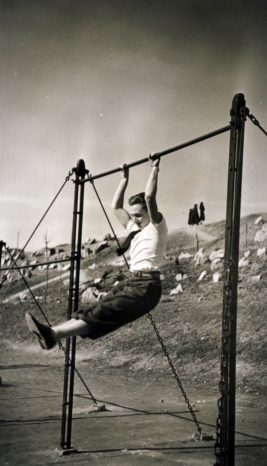 1934, Jezsuita Levéltár, exercise, Fortepan #100388