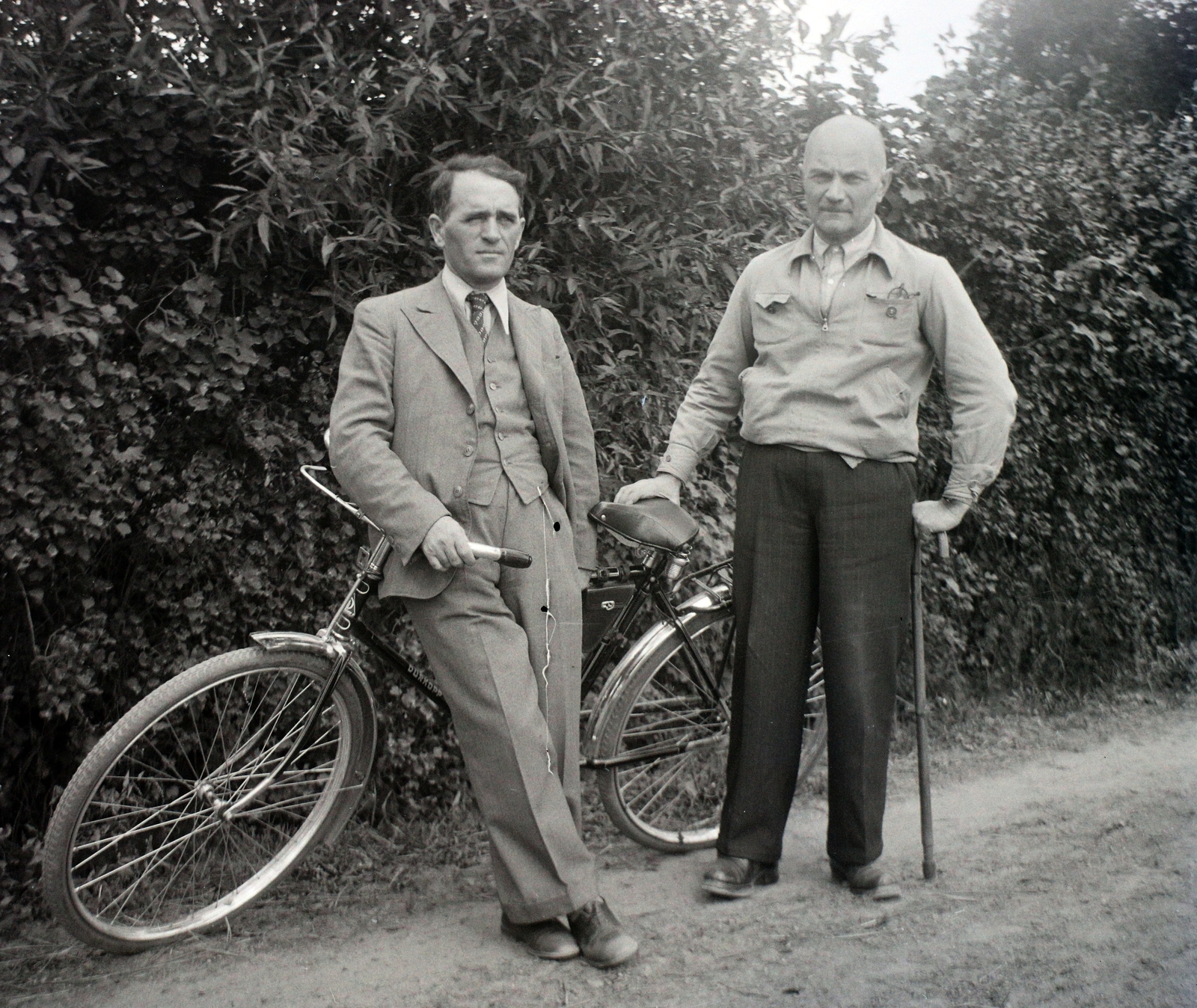 Poland, Kamion, 1942, Bogdan Celichowski, bicycle, German brand, Dürkopp brand, Fortepan #100515