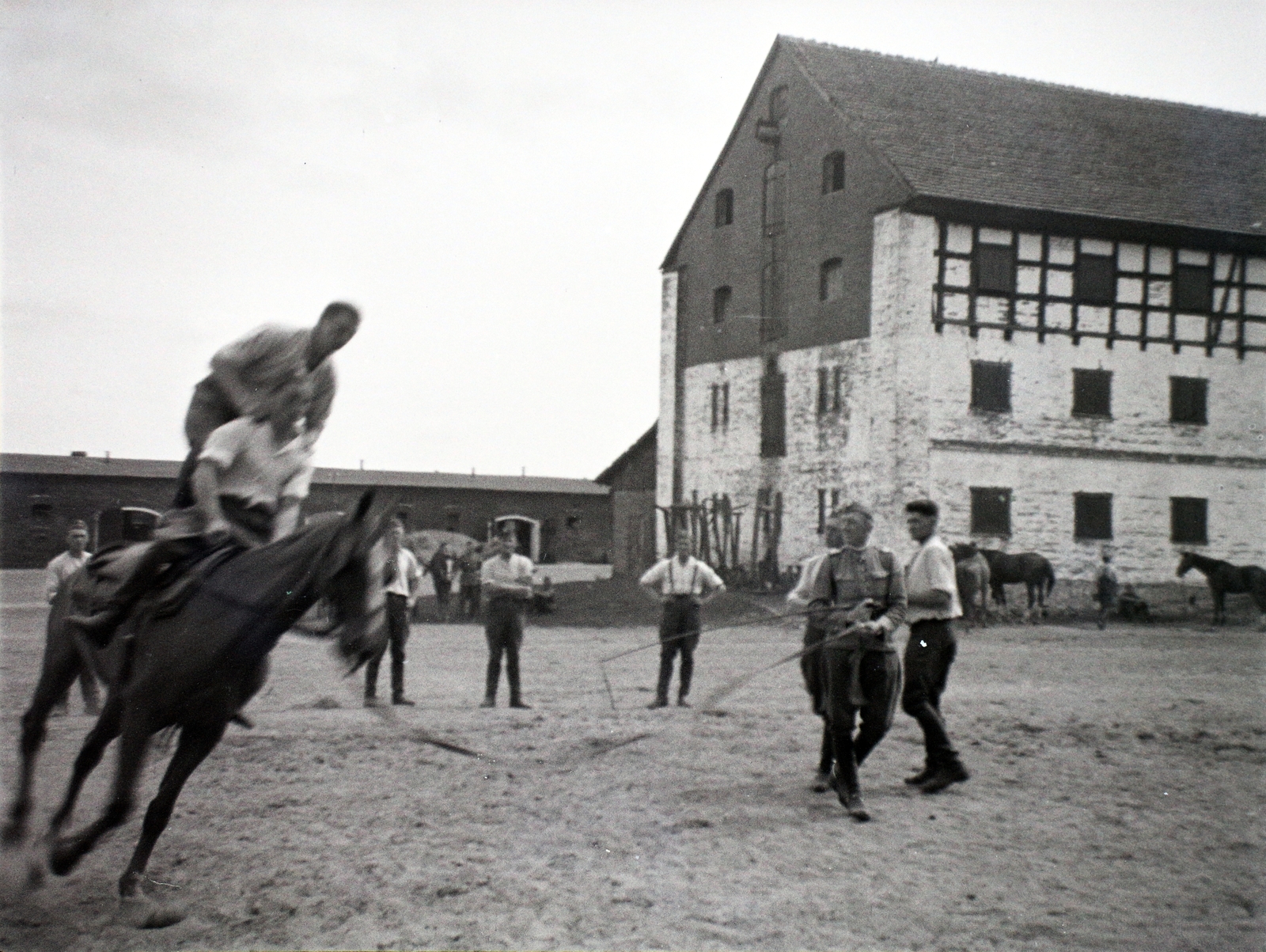 Poland, Kamion, 1943, Bogdan Celichowski, equestrian sports, feat, Fortepan #100545