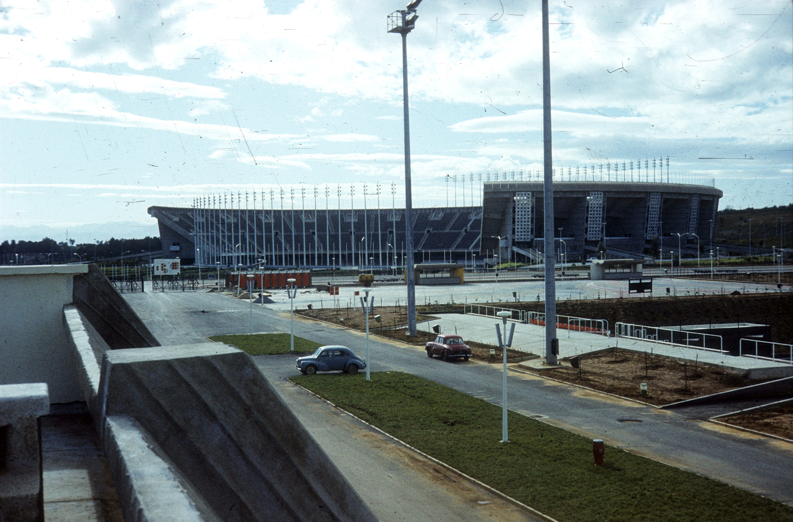 Algiers, Algiers, Olimpiai Komplexum, szemben az 1962. július 5.-e Stadion., 1972, Ormos Imre Alapítvány, dr  Dalányi László, colorful, Fortepan #100571