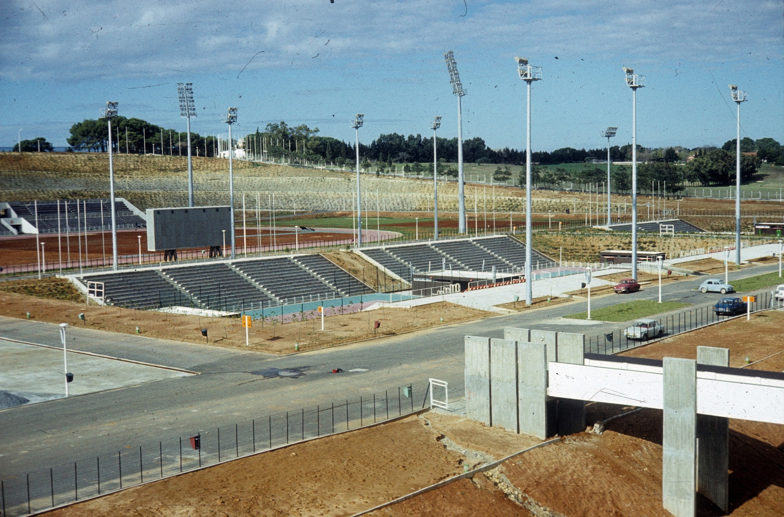 Algiers, Algiers, Olimpiai Komplexum., 1972, Ormos Imre Alapítvány, dr  Dalányi László, colorful, Fortepan #100606