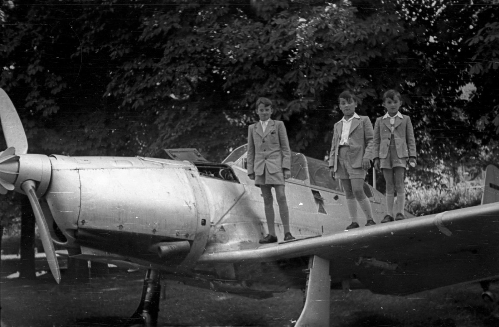 1960, Dobóczi Zsolt, airplane, Fortepan #100694