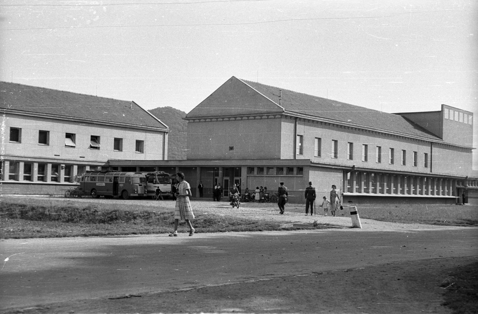Slovakia, 1956, Dobóczi Zsolt, bus, Fortepan #100754