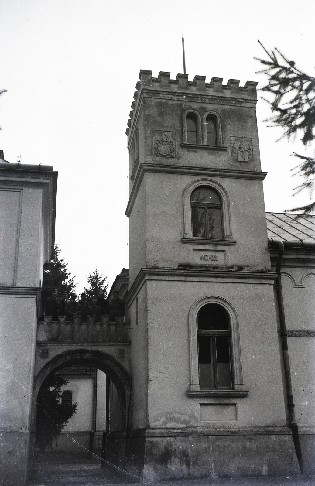 Romania,Transylvania, Treznea, Bay-kastély., 1941, Dobóczi Zsolt, castle, Fortepan #100792