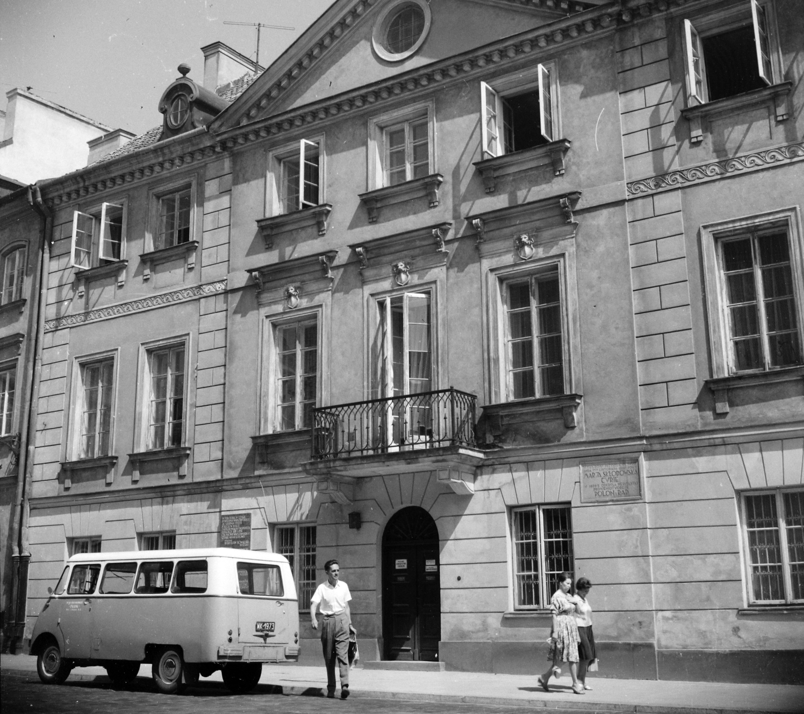 Poland, Warsaw, ulica Freta 16., Maria Skłodowska-Curie Múzeum., 1963, Magyar Pál, museum, Fortepan #101314