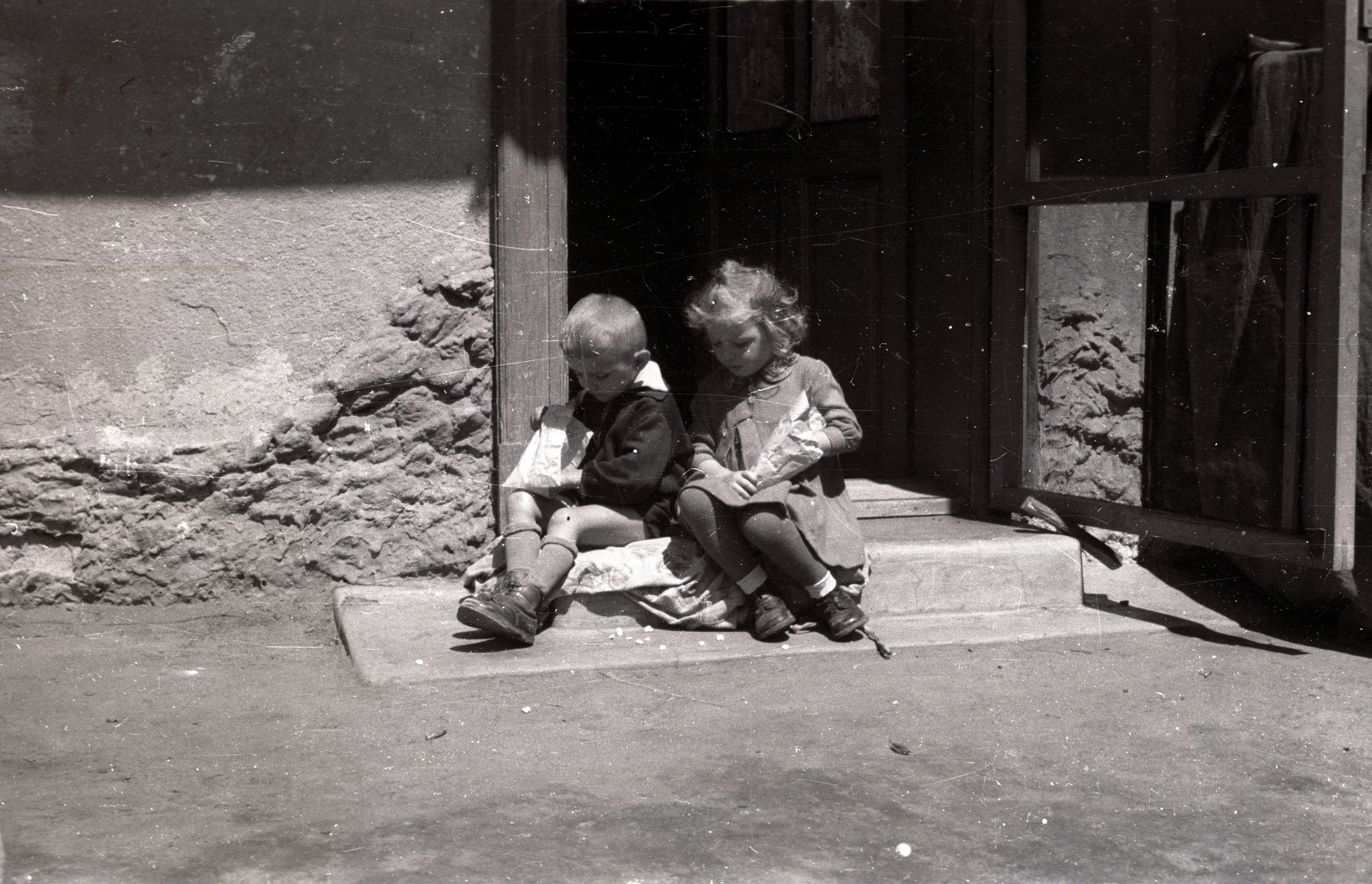 1940, Győző József, kid, Fortepan #101612