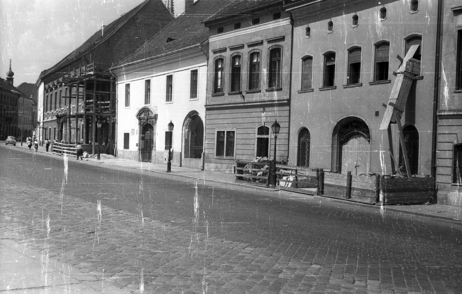Hungary, Budapest I., Dísz tér a Tárnok utca felé nézve., 1964, Sugár Ferenc, Budapest, Fortepan #101752