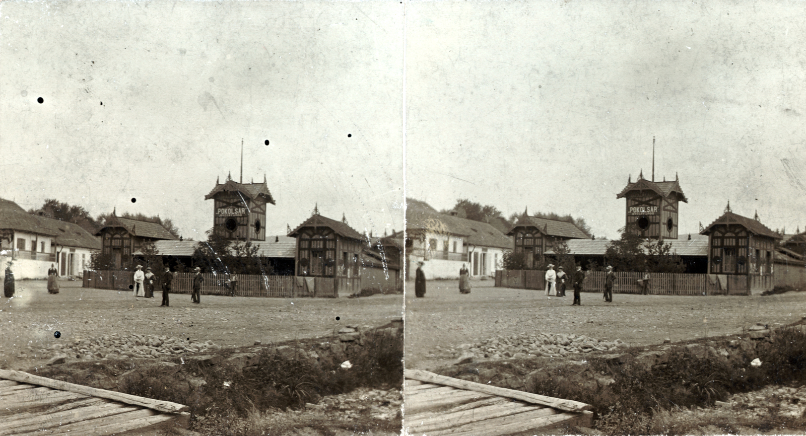 Románia,Erdély, Kovászna, Pokolsár fürdő., 1905, Fortepan/Album007, sztereófotó, Fortepan #101889