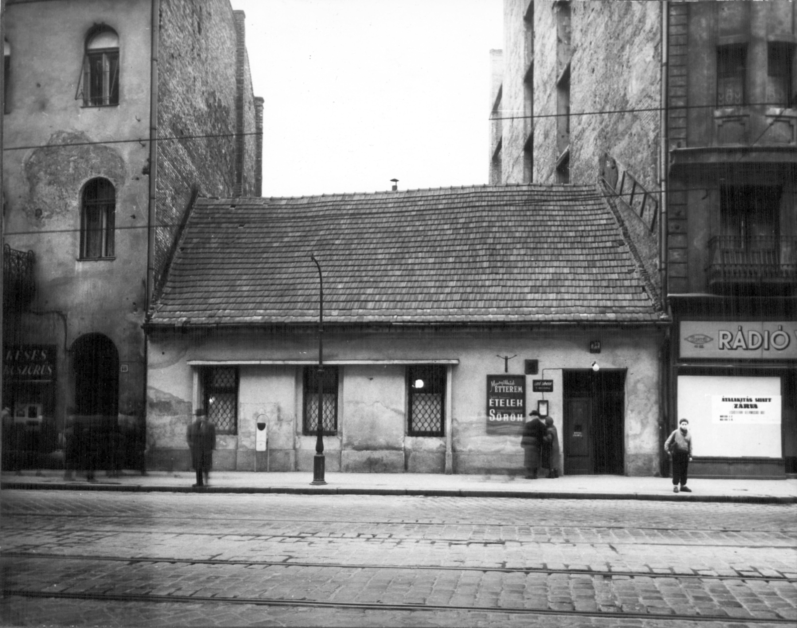 Hungary, Budapest II., Margit körút (Mártírok útja) 20. A kép forrását kérjük így adja meg: Fortepan / Budapest Főváros Levéltára. Levéltári jelzet: HU_BFL_XV_19_c_11, 1960, Budapest Főváros Levéltára / Városrendezési és Építészeti Osztályának fényképei, A Fővárosi Tanács VB Városrendezési és Építészeti Osztályának, Budapest, restaurant, Fortepan #102030