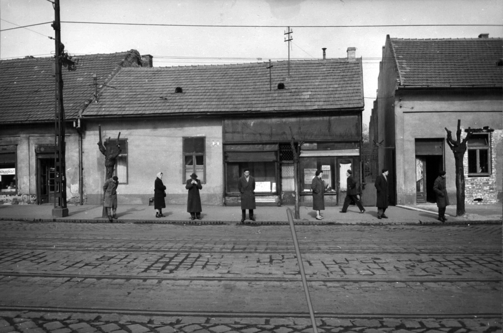 Hungary, Budapest IV., Árpád út 34. A kép forrását kérjük így adja meg: Fortepan / Budapest Főváros Levéltára. Levéltári jelzet: HU_BFL_XV_19_c_11, 1961, Budapest Főváros Levéltára / Városrendezési és Építészeti Osztályának fényképei, A Fővárosi Tanács VB Városrendezési és Építészeti Osztályának, Budapest, Fortepan #102060