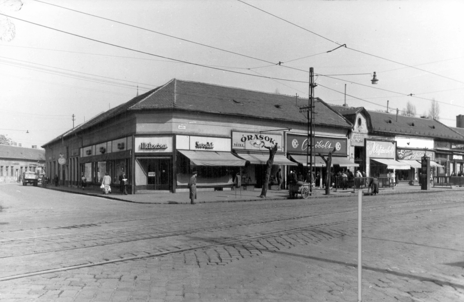 Hungary, Budapest IV., Árpád út 58. A kép forrását kérjük így adja meg: Fortepan / Budapest Főváros Levéltára. Levéltári jelzet: HU_BFL_XV_19_c_11, 1961, Budapest Főváros Levéltára / Városrendezési és Építészeti Osztályának fényképei, A Fővárosi Tanács VB Városrendezési és Építészeti Osztályának, Budapest, Fortepan #102072