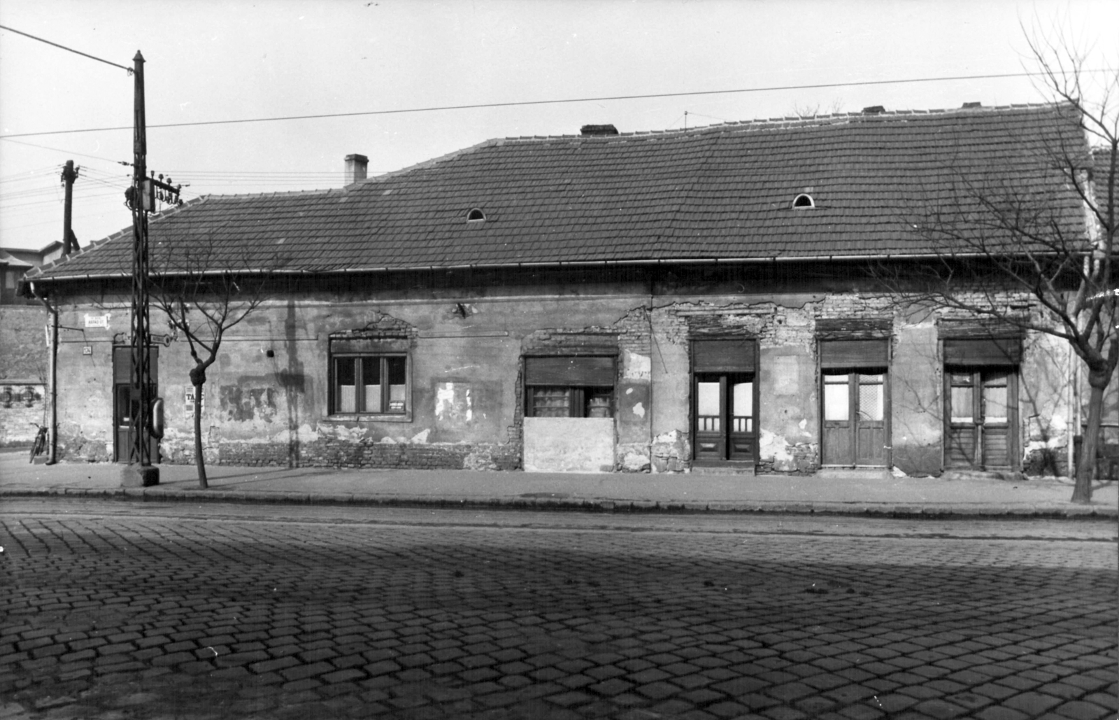 Hungary, Budapest IV., Árpád út 134. A kép forrását kérjük így adja meg: Fortepan / Budapest Főváros Levéltára. Levéltári jelzet: HU_BFL_XV_19_c_11, 1961, Budapest Főváros Levéltára / Városrendezési és Építészeti Osztályának fényképei, A Fővárosi Tanács VB Városrendezési és Építészeti Osztályának, Budapest, Fortepan #102104