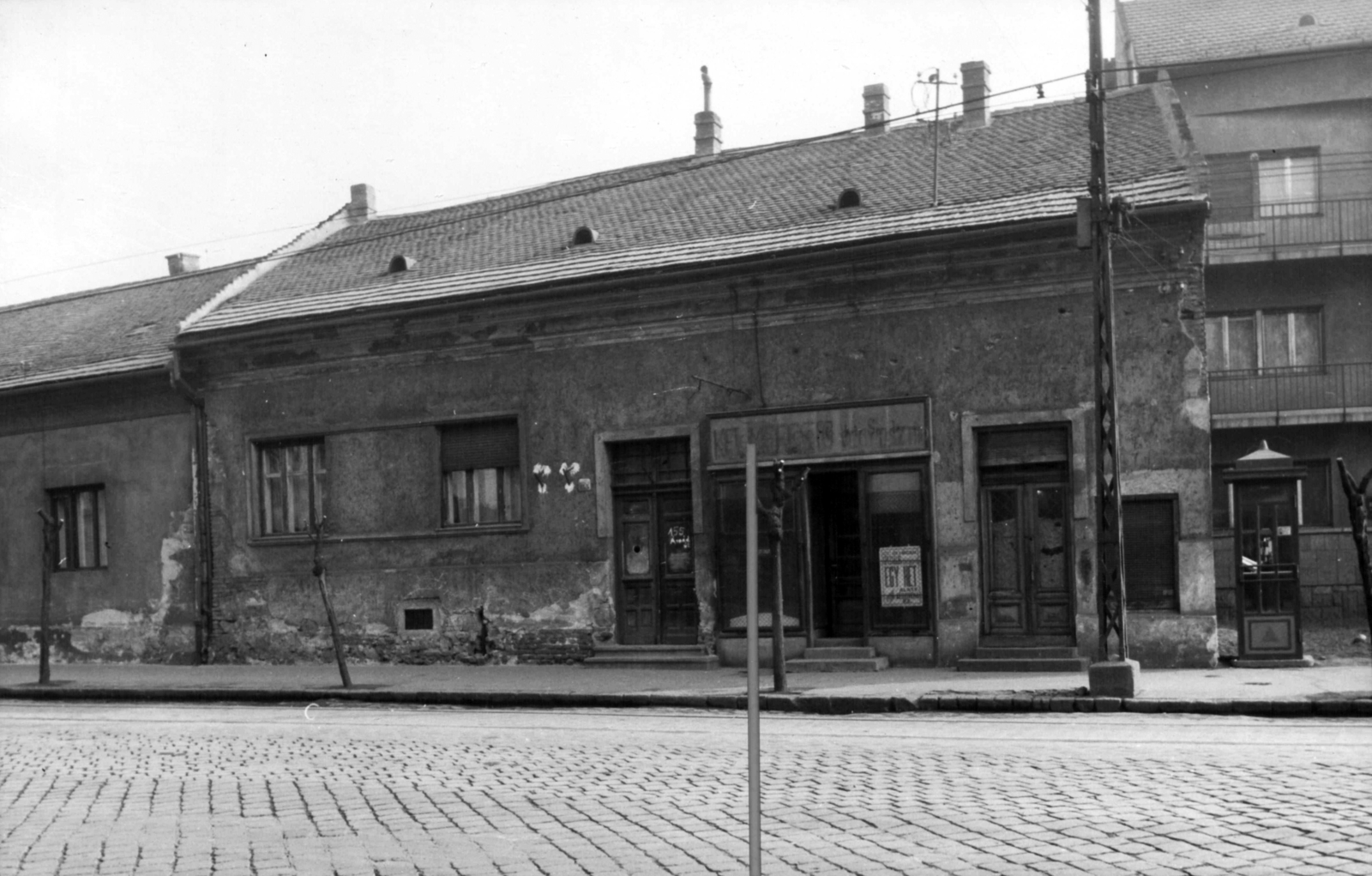 Magyarország, Budapest IV., Árpád út 155. A kép forrását kérjük így adja meg: Fortepan / Budapest Főváros Levéltára. Levéltári jelzet: HU_BFL_XV_19_c_11, 1961, Budapest Főváros Levéltára / Városrendezési és Építészeti Osztályának fényképei, A Fővárosi Tanács VB Városrendezési és Építészeti Osztályának, Budapest, Fortepan #102115