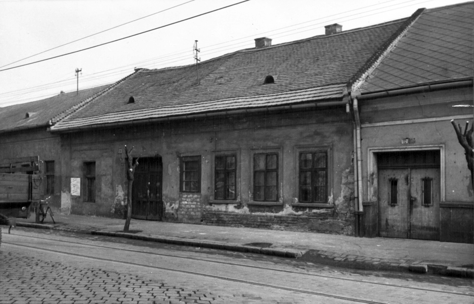 Hungary, Budapest IV., Árpád út 139. A kép forrását kérjük így adja meg: Fortepan / Budapest Főváros Levéltára. Levéltári jelzet: HU_BFL_XV_19_c_11, 1961, Budapest Főváros Levéltára / Városrendezési és Építészeti Osztályának fényképei, A Fővárosi Tanács VB Városrendezési és Építészeti Osztályának, Budapest, Fortepan #102122