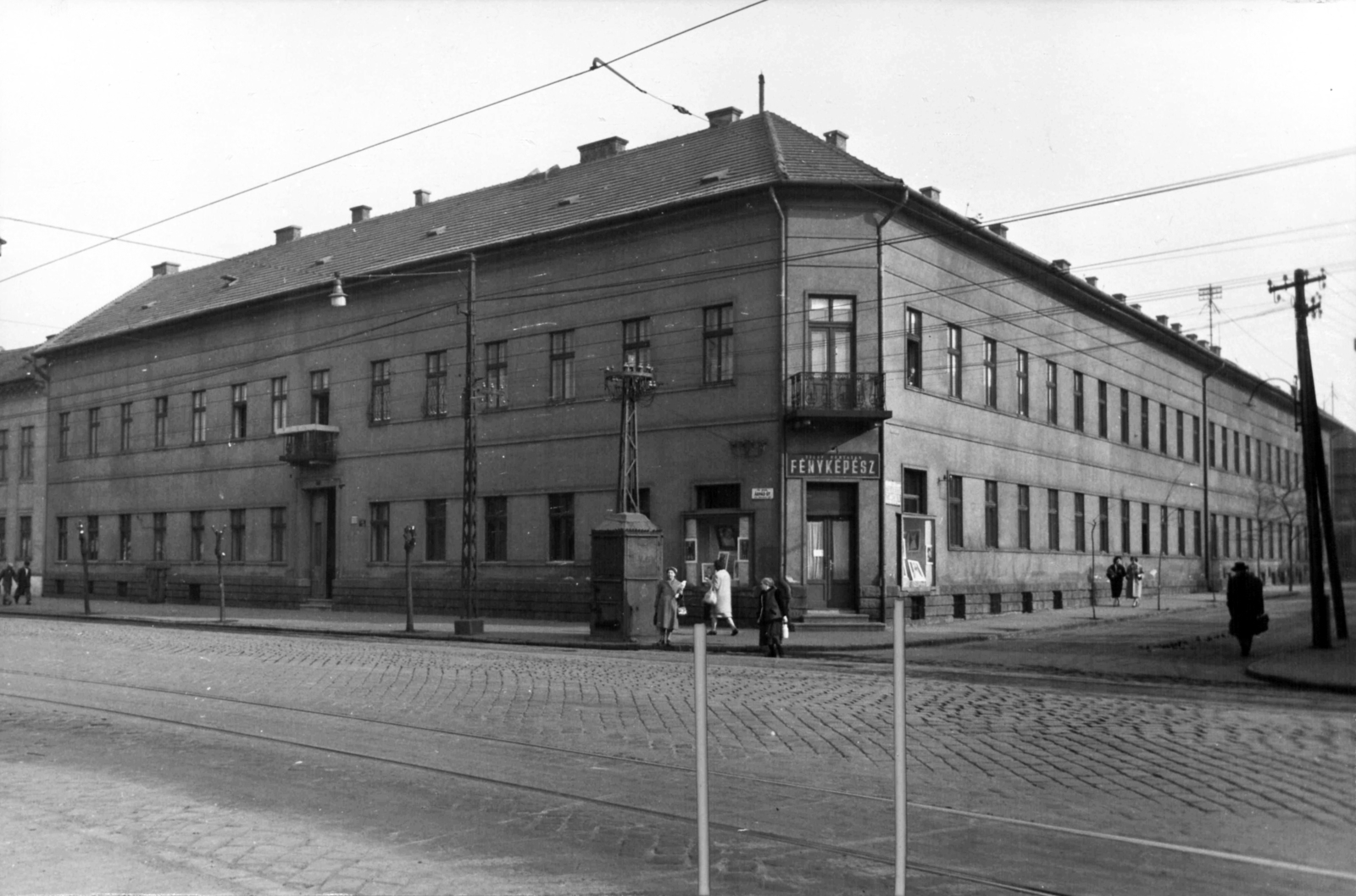 Hungary, Budapest IV., Árpád út 167. A kép forrását kérjük így adja meg: Fortepan / Budapest Főváros Levéltára. Levéltári jelzet: HU_BFL_XV_19_c_11, 1961, Budapest Főváros Levéltára / Városrendezési és Építészeti Osztályának fényképei, A Fővárosi Tanács VB Városrendezési és Építészeti Osztályának, Budapest, Fortepan #102128