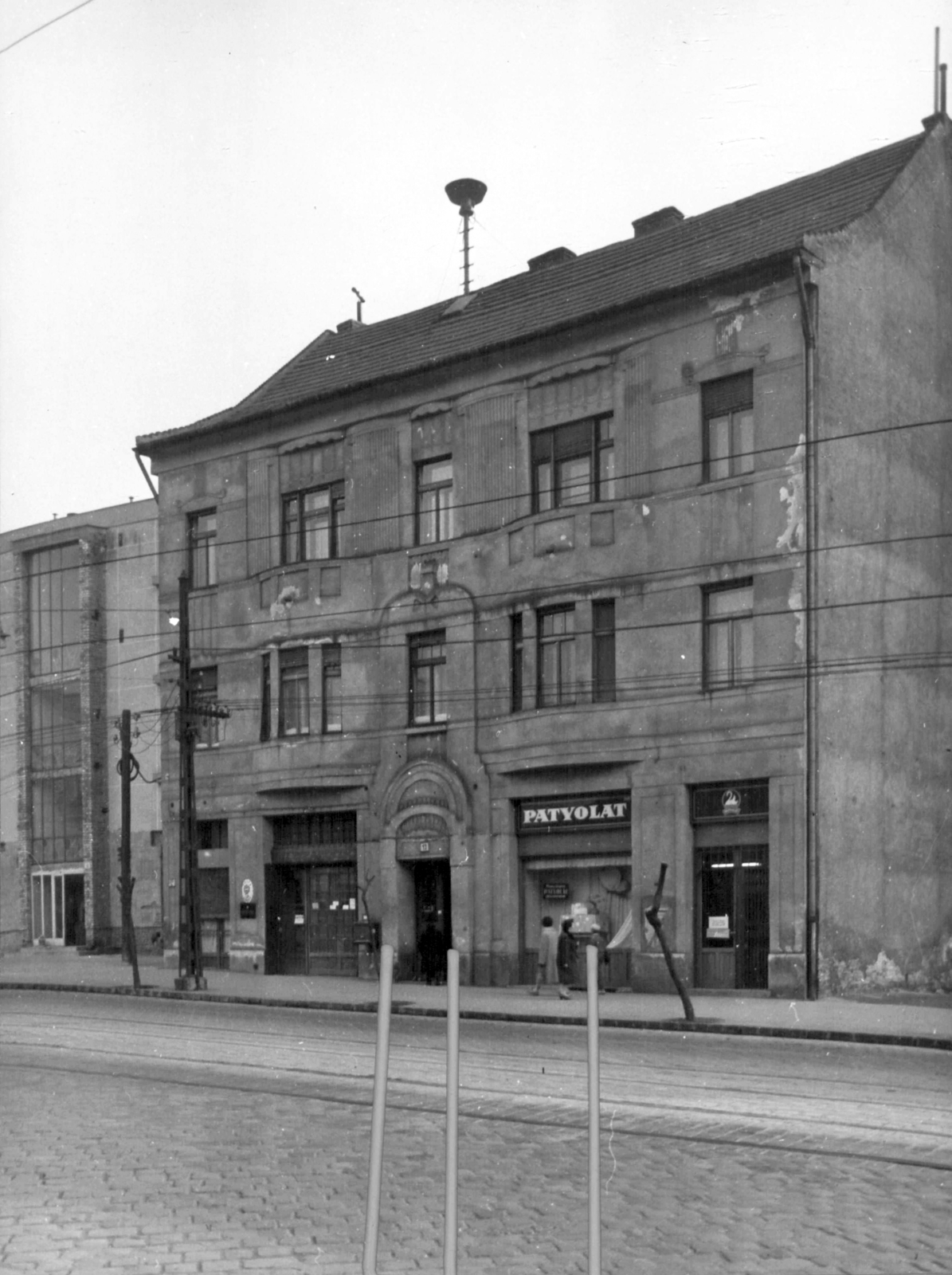 Hungary, Budapest IV., Árpád út 13. A kép forrását kérjük így adja meg: Fortepan / Budapest Főváros Levéltára. Levéltári jelzet: HU_BFL_XV_19_c_11, 1961, Budapest Főváros Levéltára / Városrendezési és Építészeti Osztályának fényképei, A Fővárosi Tanács VB Városrendezési és Építészeti Osztályának, Budapest, Fortepan #102132