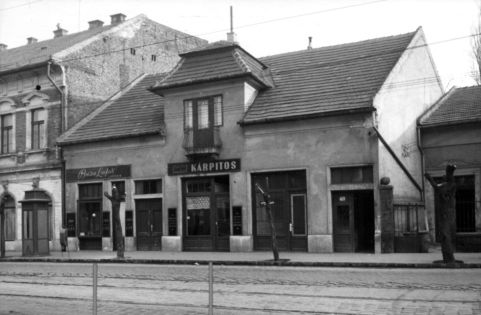 Magyarország, Budapest IV., Árpád út33/c. A kép forrását kérjük így adja meg: Fortepan / Budapest Főváros Levéltára. Levéltári jelzet: HU_BFL_XV_19_c_11, 1961, Budapest Főváros Levéltára / Városrendezési és Építészeti Osztályának fényképei, A Fővárosi Tanács VB Városrendezési és Építészeti Osztályának, Budapest, Fortepan #102144