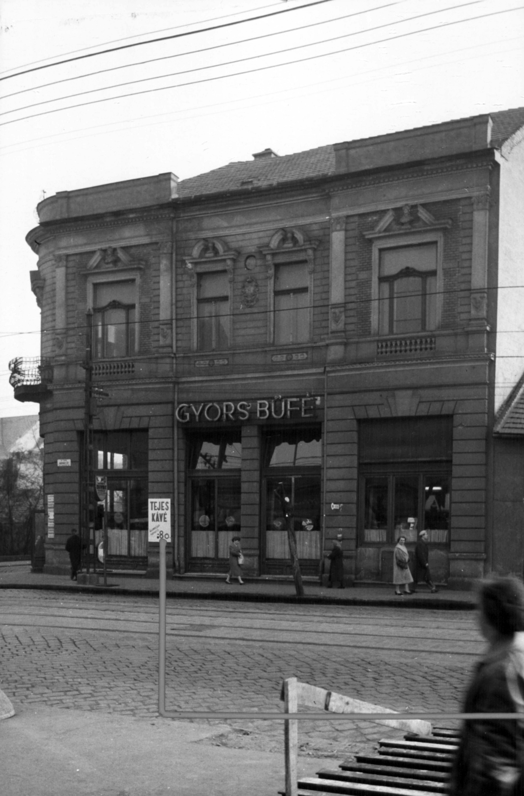 Magyarország, Budapest IV., Árpád út 61. A kép forrását kérjük így adja meg: Fortepan / Budapest Főváros Levéltára. Levéltári jelzet: HU_BFL_XV_19_c_11, 1961, Budapest Főváros Levéltára / Városrendezési és Építészeti Osztályának fényképei, A Fővárosi Tanács VB Városrendezési és Építészeti Osztályának, Budapest, Fortepan #102156