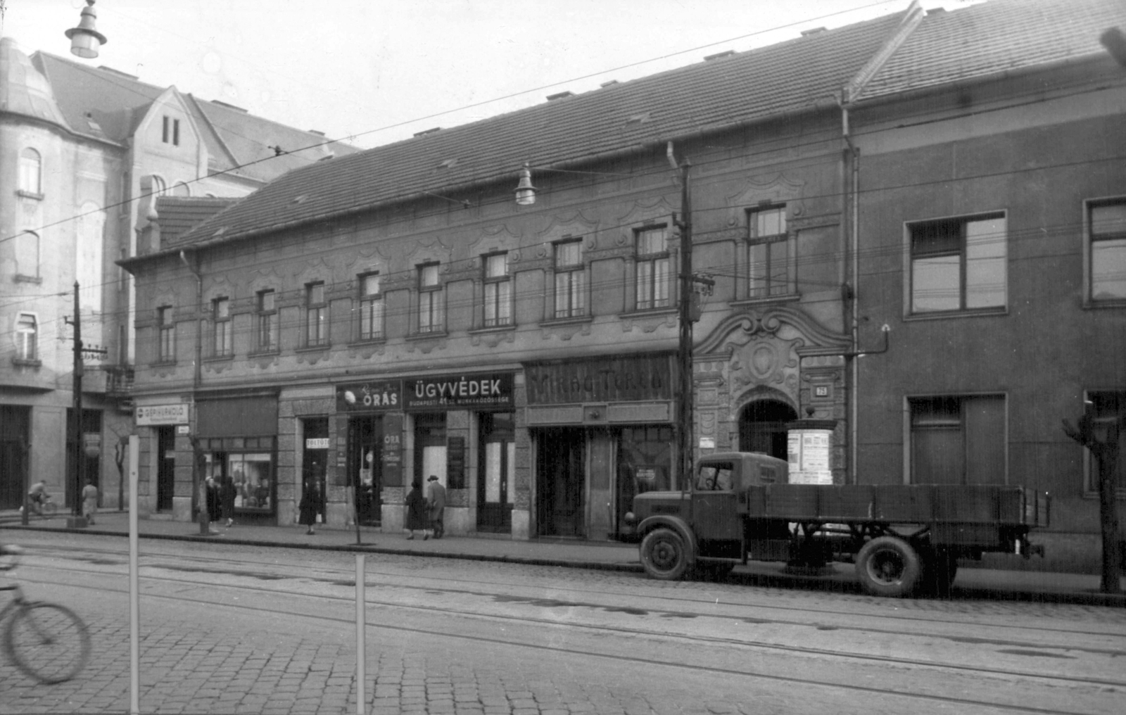 Hungary, Budapest IV., Árpád út 75. A kép forrását kérjük így adja meg: Fortepan / Budapest Főváros Levéltára. Levéltári jelzet: HU_BFL_XV_19_c_11, 1961, Budapest Főváros Levéltára / Városrendezési és Építészeti Osztályának fényképei, A Fővárosi Tanács VB Városrendezési és Építészeti Osztályának, Budapest, Fortepan #102161