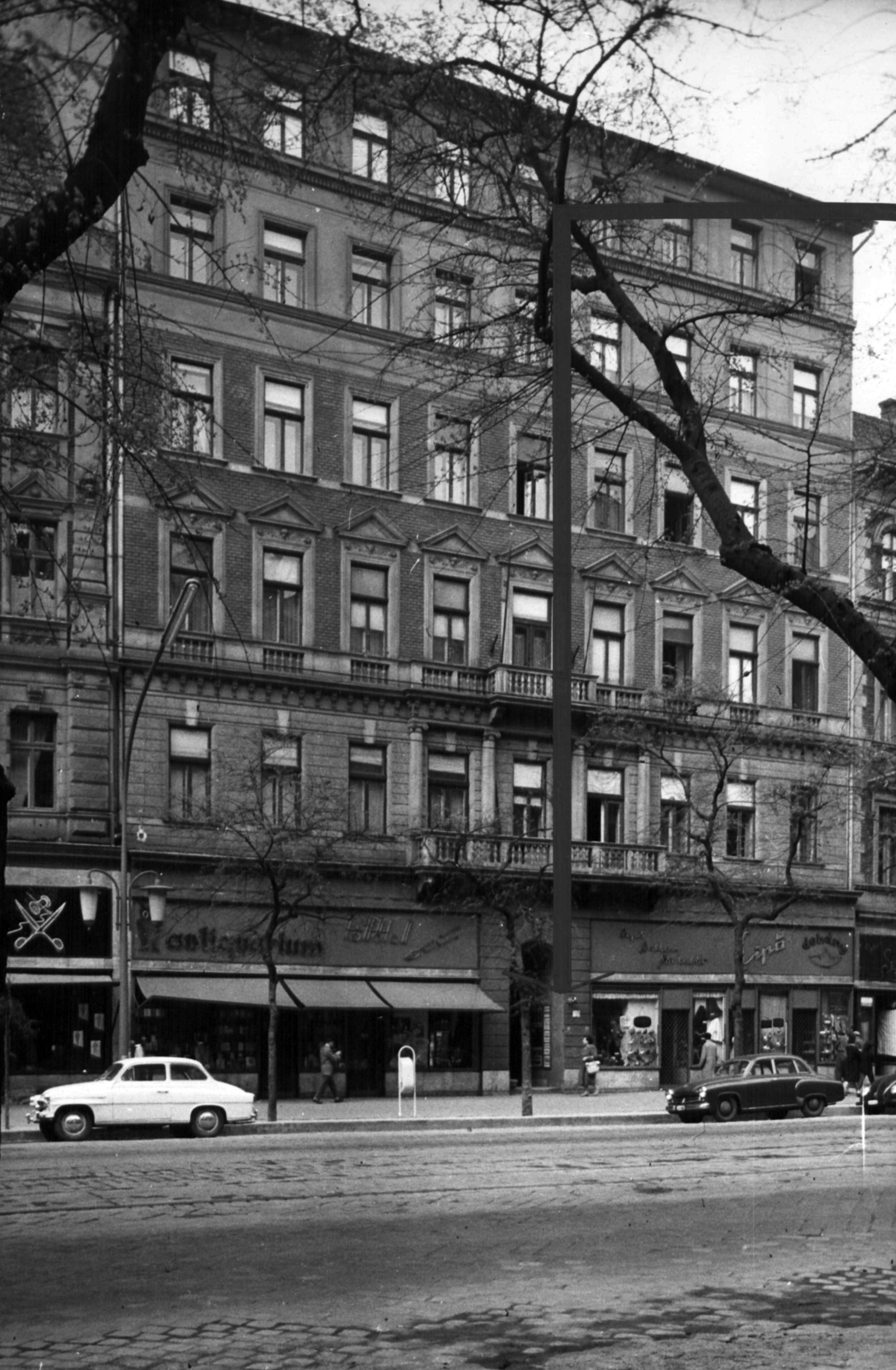 Hungary, Budapest VII., Erzsébet (Lenin) körút 16. A kép forrását kérjük így adja meg: Fortepan / Budapest Főváros Levéltára. Levéltári jelzet: HU_BFL_XV_19_c_11, 1960, Budapest Főváros Levéltára / Városrendezési és Építészeti Osztályának fényképei, A Fővárosi Tanács VB Városrendezési és Építészeti Osztályának, Budapest, Fortepan #102194