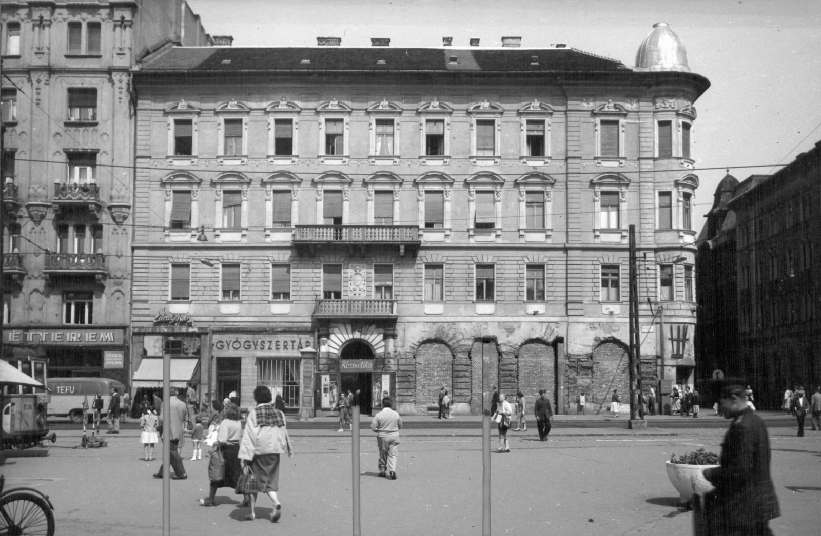 Hungary, A kép forrását kérjük így adja meg: Fortepan / Budapest Főváros Levéltára. Levéltári jelzet: HU_BFL_XV_19_c_11, 1961, Budapest Főváros Levéltára / Városrendezési és Építészeti Osztályának fényképei, A Fővárosi Tanács VB Városrendezési és Építészeti Osztályának, Budapest, Fortepan #102333