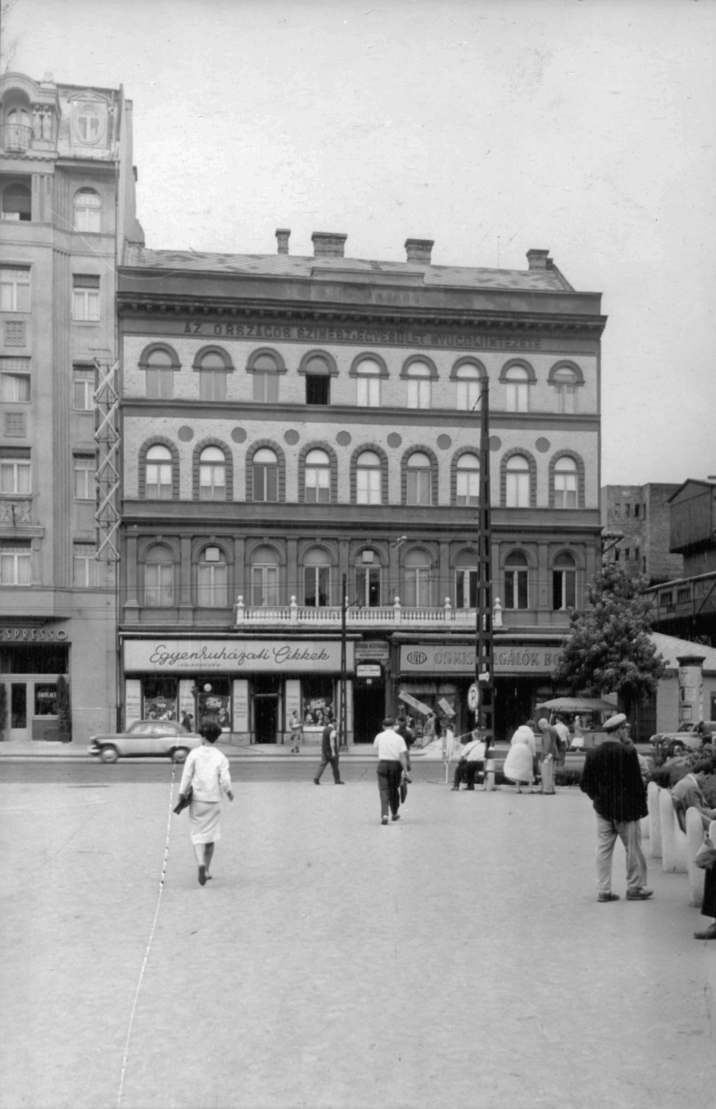Hungary, A kép forrását kérjük így adja meg: Fortepan / Budapest Főváros Levéltára. Levéltári jelzet: HU_BFL_XV_19_c_11, 1961, Budapest Főváros Levéltára / Városrendezési és Építészeti Osztályának fényképei, A Fővárosi Tanács VB Városrendezési és Építészeti Osztályának, Budapest, Fortepan #102377