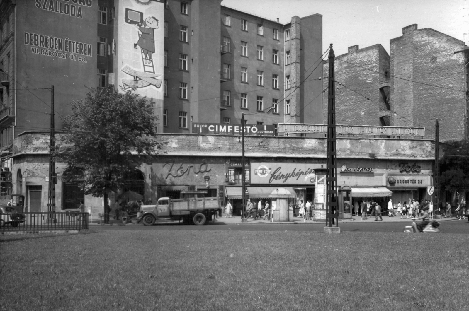 Magyarország, A kép forrását kérjük így adja meg: Fortepan / Budapest Főváros Levéltára. Levéltári jelzet: HU_BFL_XV_19_c_11, 1961, Budapest Főváros Levéltára / Városrendezési és Építészeti Osztályának fényképei, A Fővárosi Tanács VB Városrendezési és Építészeti Osztályának, Budapest, Fortepan #102385