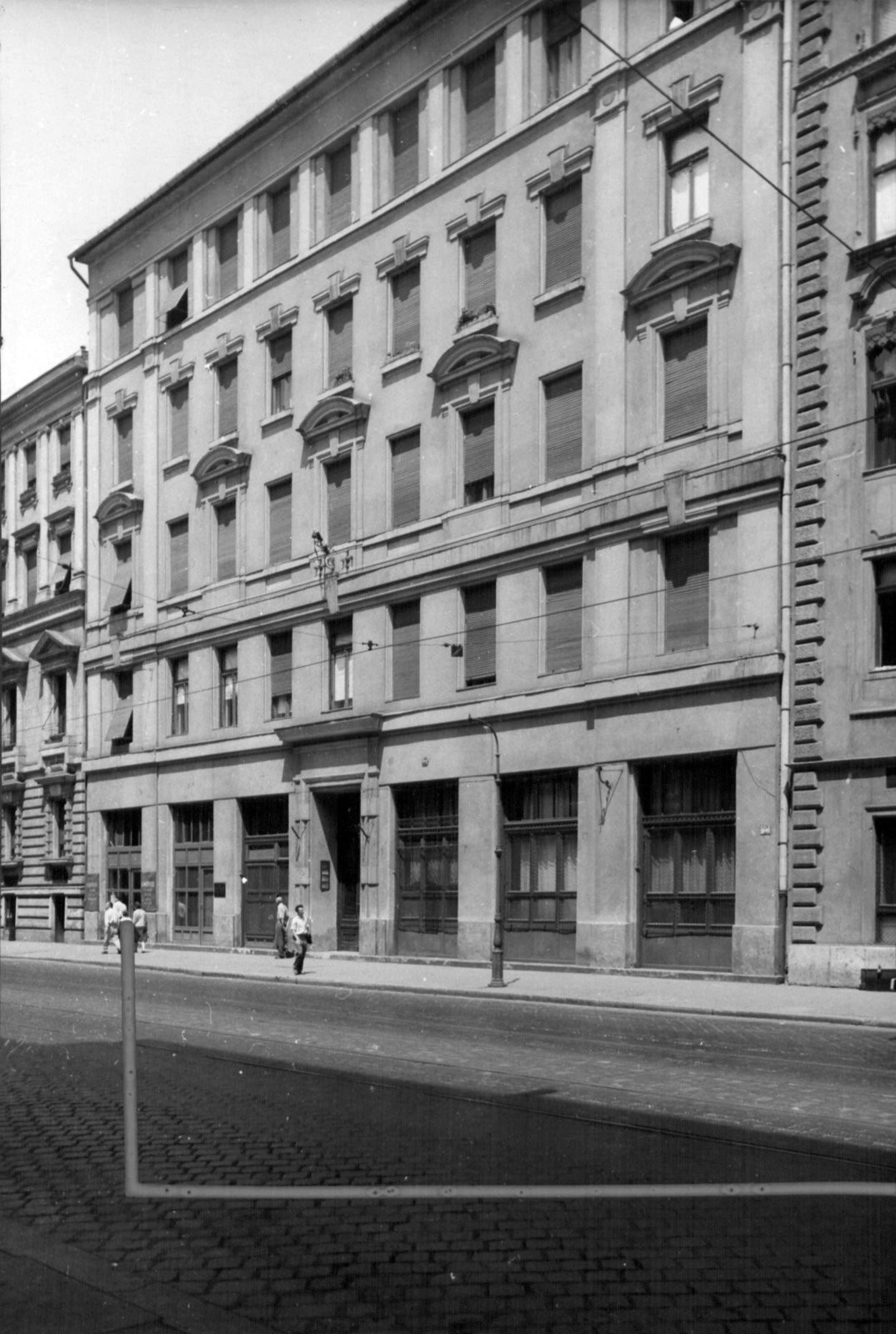 Hungary, Budapest VIII., Üllői út 16/b. A kép forrását kérjük így adja meg: Fortepan / Budapest Főváros Levéltára. Levéltári jelzet: HU_BFL_XV_19_c_11, 1961, Budapest Főváros Levéltára / Városrendezési és Építészeti Osztályának fényképei, A Fővárosi Tanács VB Városrendezési és Építészeti Osztályának, Budapest, Fortepan #102490