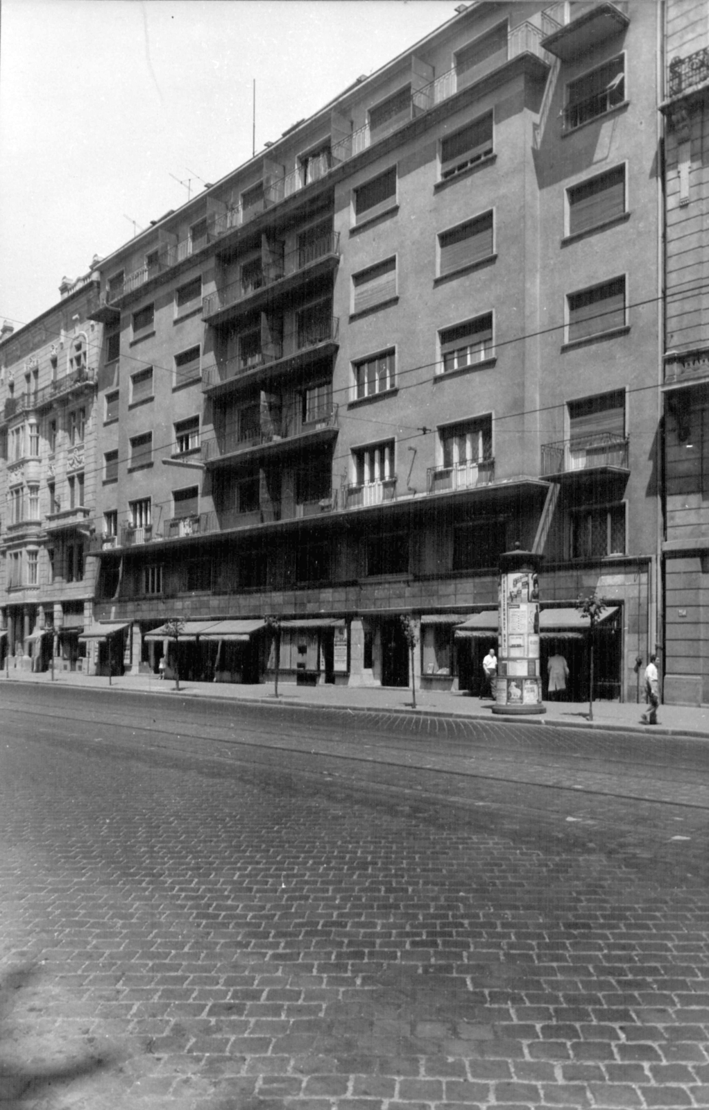 Hungary, Budapest VIII., Üllői út 66/b. A kép forrását kérjük így adja meg: Fortepan / Budapest Főváros Levéltára. Levéltári jelzet: HU_BFL_XV_19_c_11, 1961, Budapest Főváros Levéltára / Városrendezési és Építészeti Osztályának fényképei, A Fővárosi Tanács VB Városrendezési és Építészeti Osztályának, Budapest, Fortepan #102522
