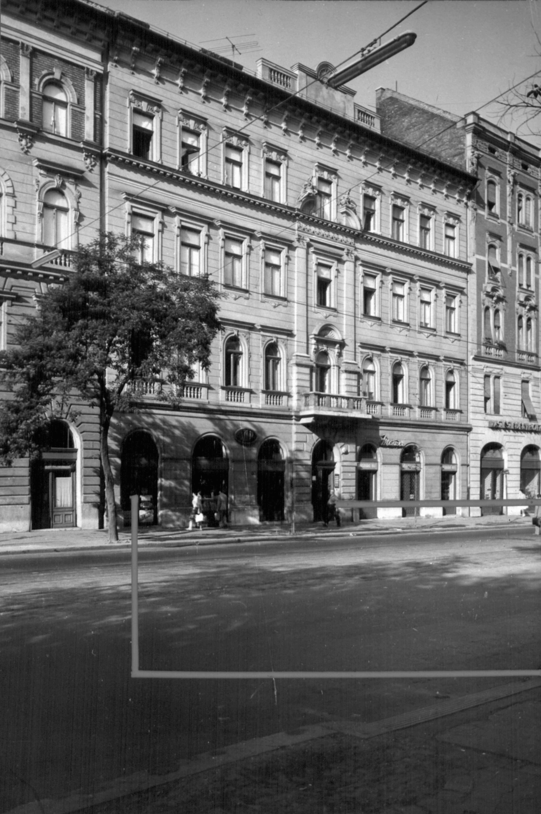 Hungary, Budapest IX., Üllői út 91/a. A kép forrását kérjük így adja meg: Fortepan / Budapest Főváros Levéltára. Levéltári jelzet: HU_BFL_XV_19_c_11, 1961, Budapest Főváros Levéltára / Városrendezési és Építészeti Osztályának fényképei, A Fővárosi Tanács VB Városrendezési és Építészeti Osztályának, Budapest, Fortepan #102565
