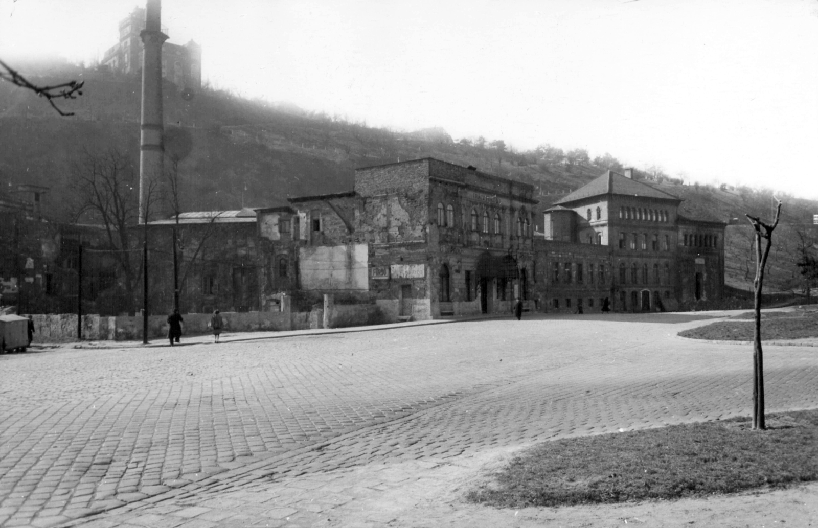 Magyarország, Tabán, Budapest I., Hadnagy utca, Rác fürdő. A kép forrását kérjük így adja meg: Fortepan / Budapest Főváros Levéltára. Levéltári jelzet: HU_BFL_XV_19_c_11, 1960, Budapest Főváros Levéltára / Városrendezési és Építészeti Osztályának fényképei, A Fővárosi Tanács VB Városrendezési és Építészeti Osztályának, Budapest, műemlék, Fortepan #102686