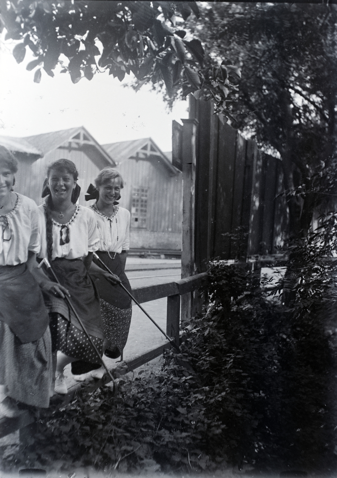 1928, Kurutz Márton, lányok, Fortepan #10311