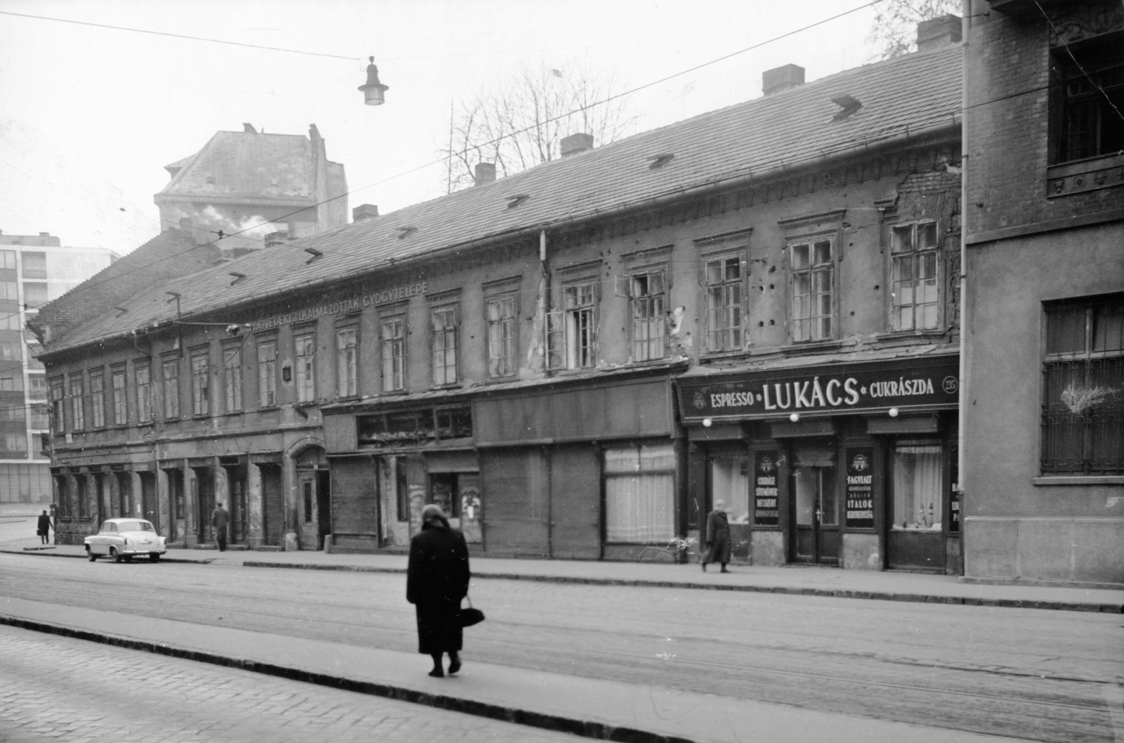 Hungary, Budapest II., Frankel Leó út 36. A kép forrását kérjük így adja meg: Fortepan / Budapest Főváros Levéltára. Levéltári jelzet: HU_BFL_XV_19_c_11, 1961, Budapest Főváros Levéltára / Városrendezési és Építészeti Osztályának fényképei, A Fővárosi Tanács VB Városrendezési és Építészeti Osztályának, Budapest, Fortepan #103431
