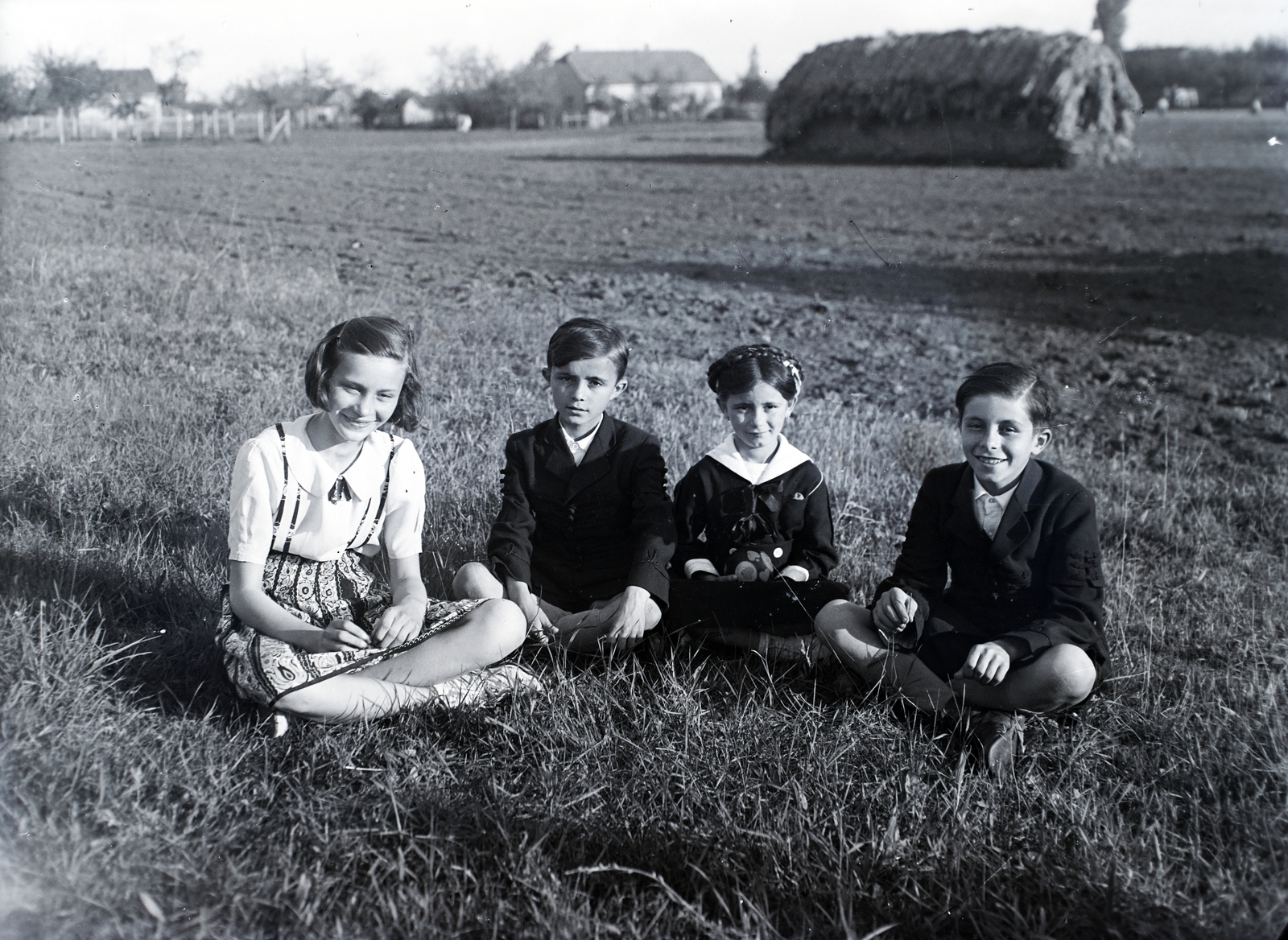 1940, Kurutz Márton, tableau, Fortepan #10428