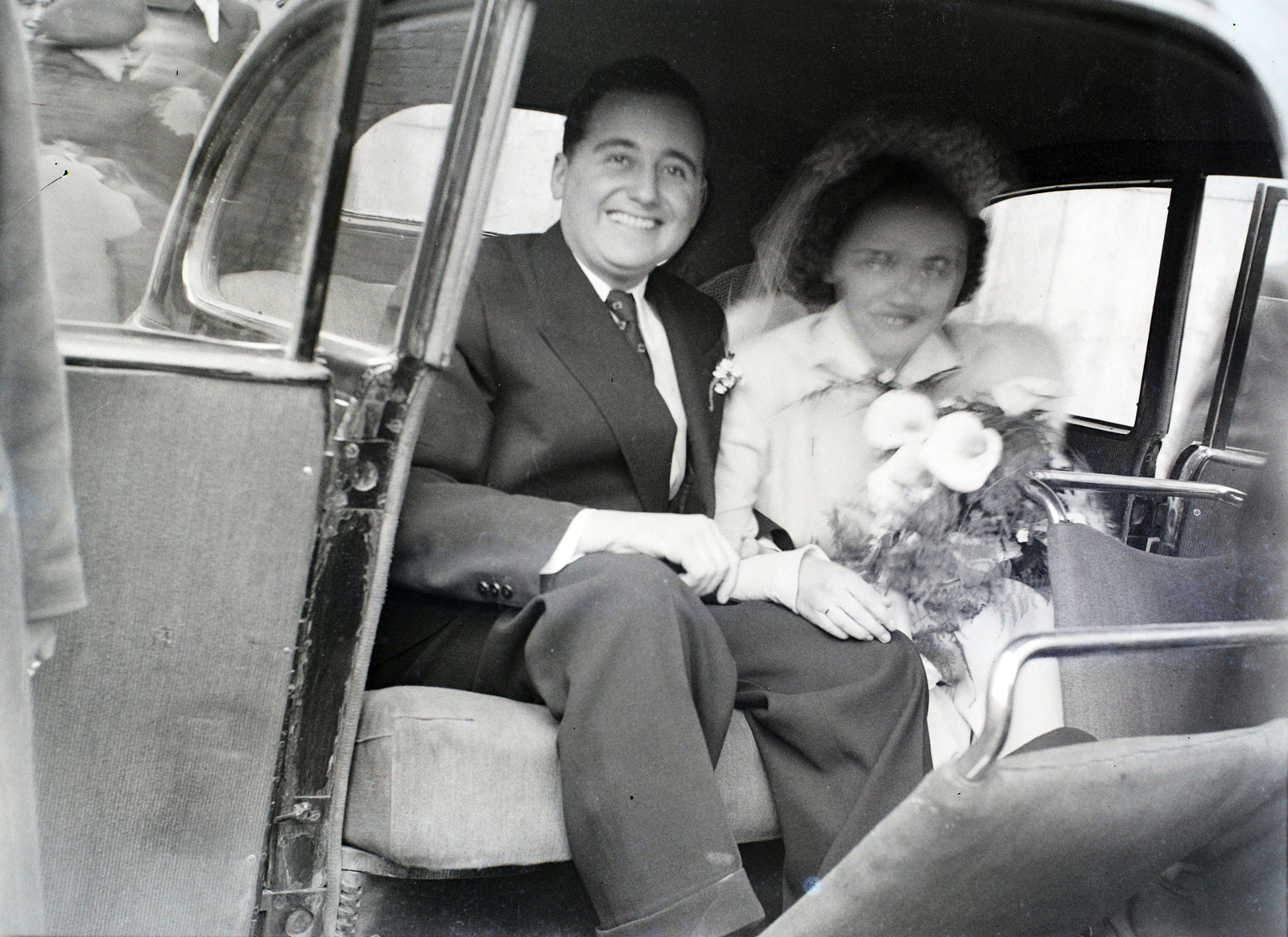 Hungary, Budapest VII., Dohány utca, a felvétel a zsinagóga udvarán készült., 1948, Hámori Gyula, Budapest, erroneous photo, Fortepan #104881