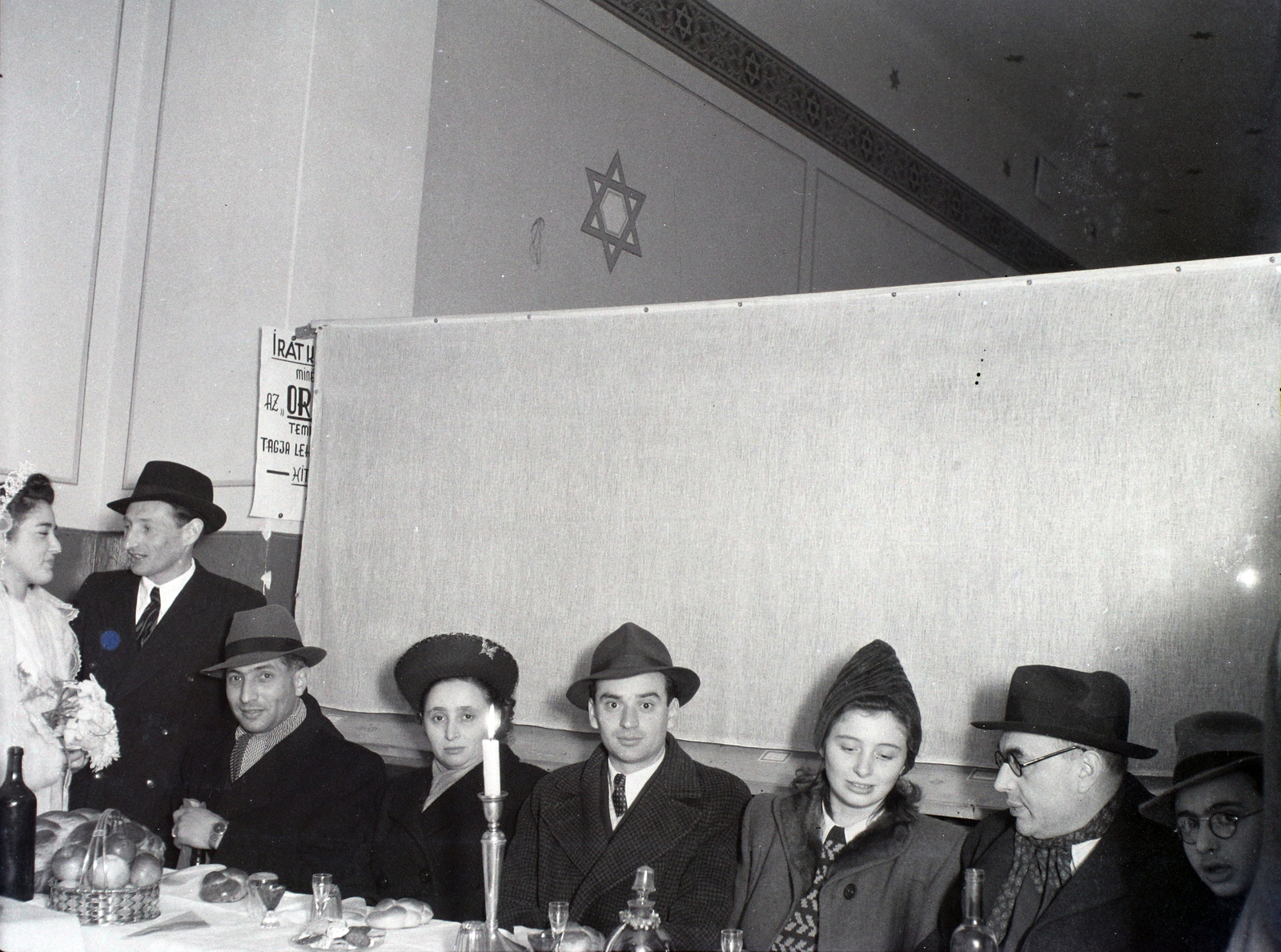 Hungary, 1946, Hámori Gyula, judaism, Budapest, yellow star, Fortepan #105048