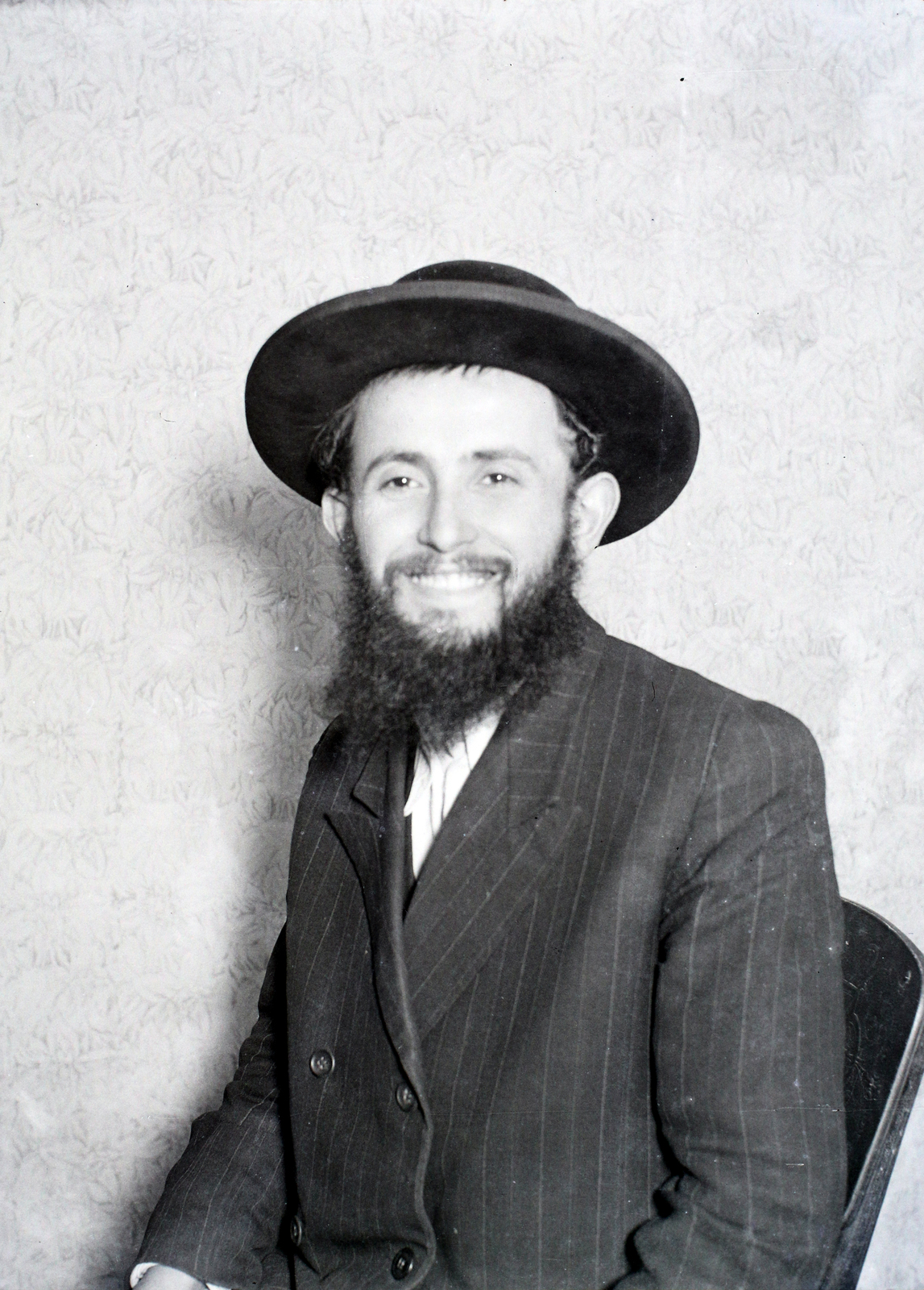 Hungary, 1947, Hámori Gyula, judaism, Budapest, man, portrait, Fortepan #105150