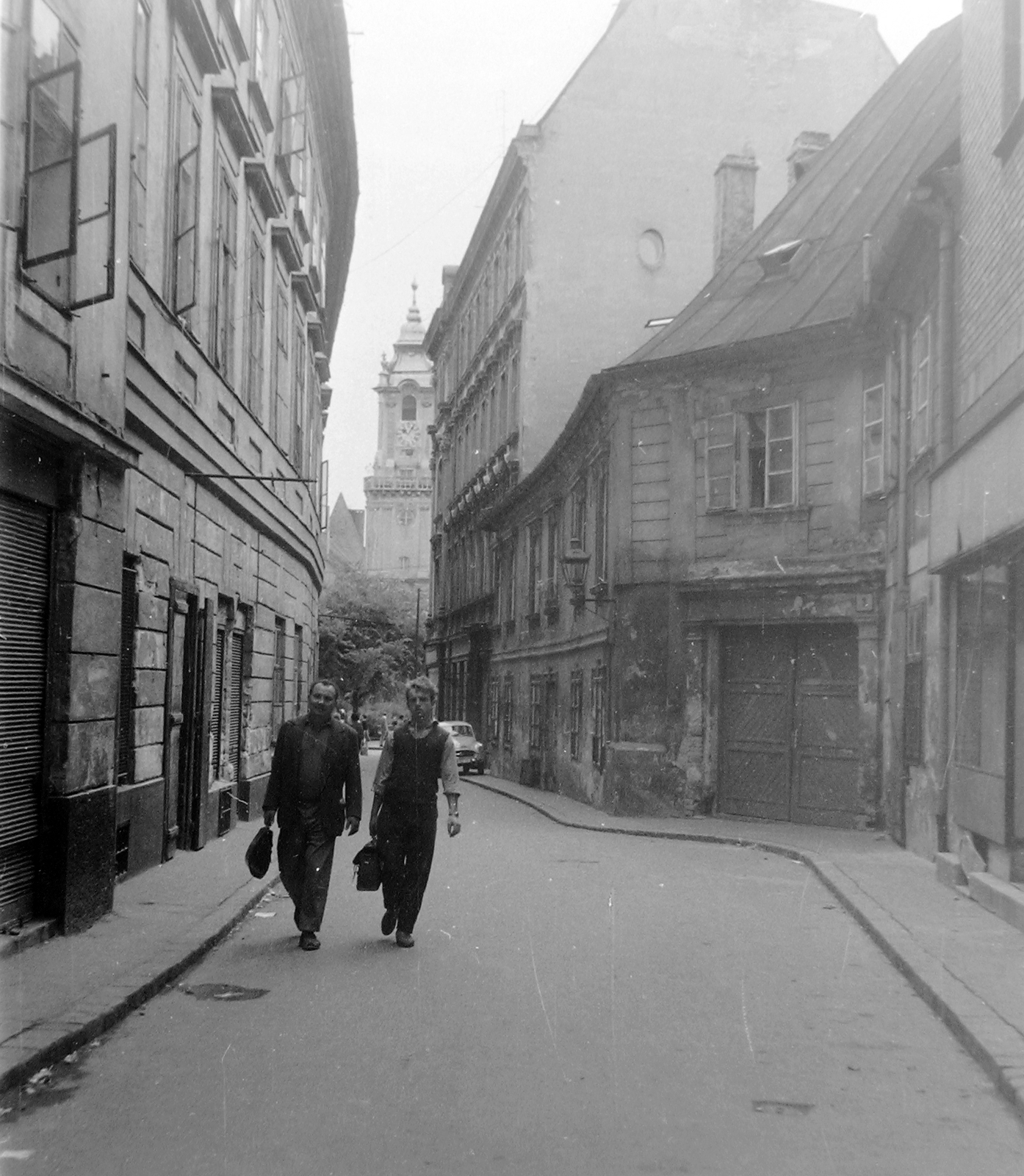 Szlovákia, Pozsony, Zöld utca (Zelená ulica)., 1965, Kurutz Márton, Csehszlovákia, Fortepan #10519