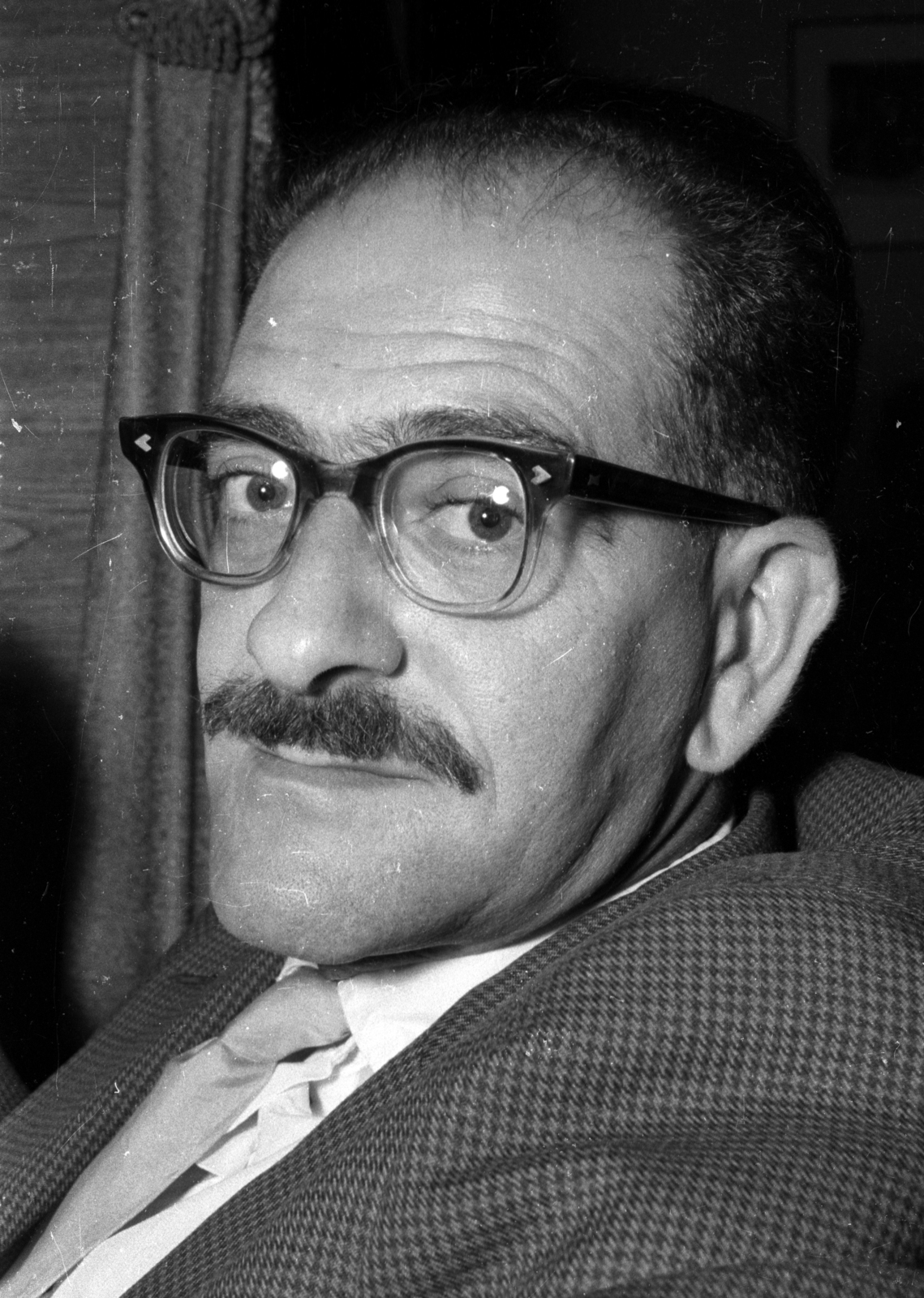 Magyarország, András László író, műfordító., 1962, Hunyady József, Fortepan #105918