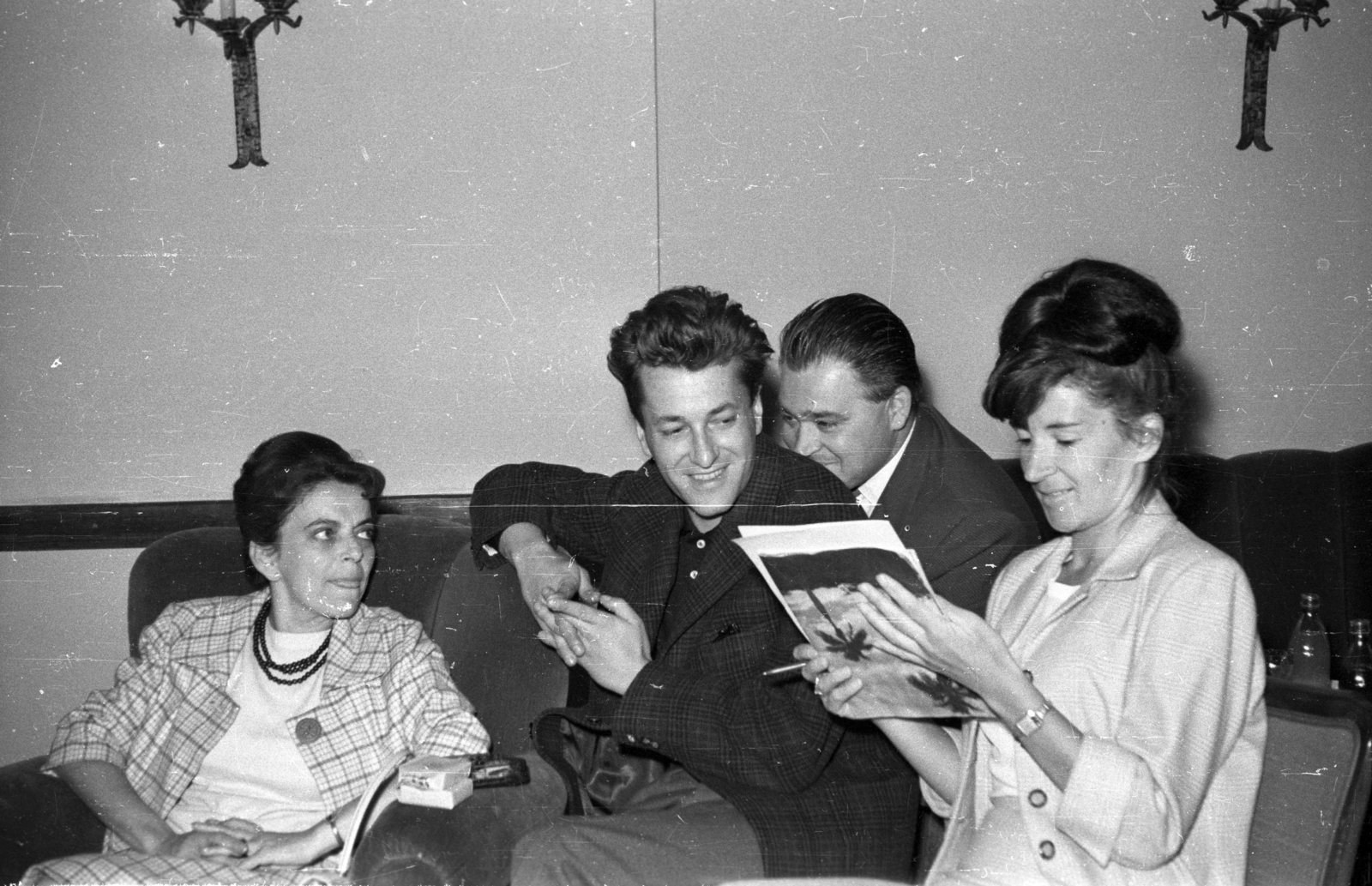 Hungary, Budapest VI., a felvétel az Írószövetség Bajza utca 18. alatti székházában készült., 1962, Hunyady József, Budapest, Fortepan #105921
