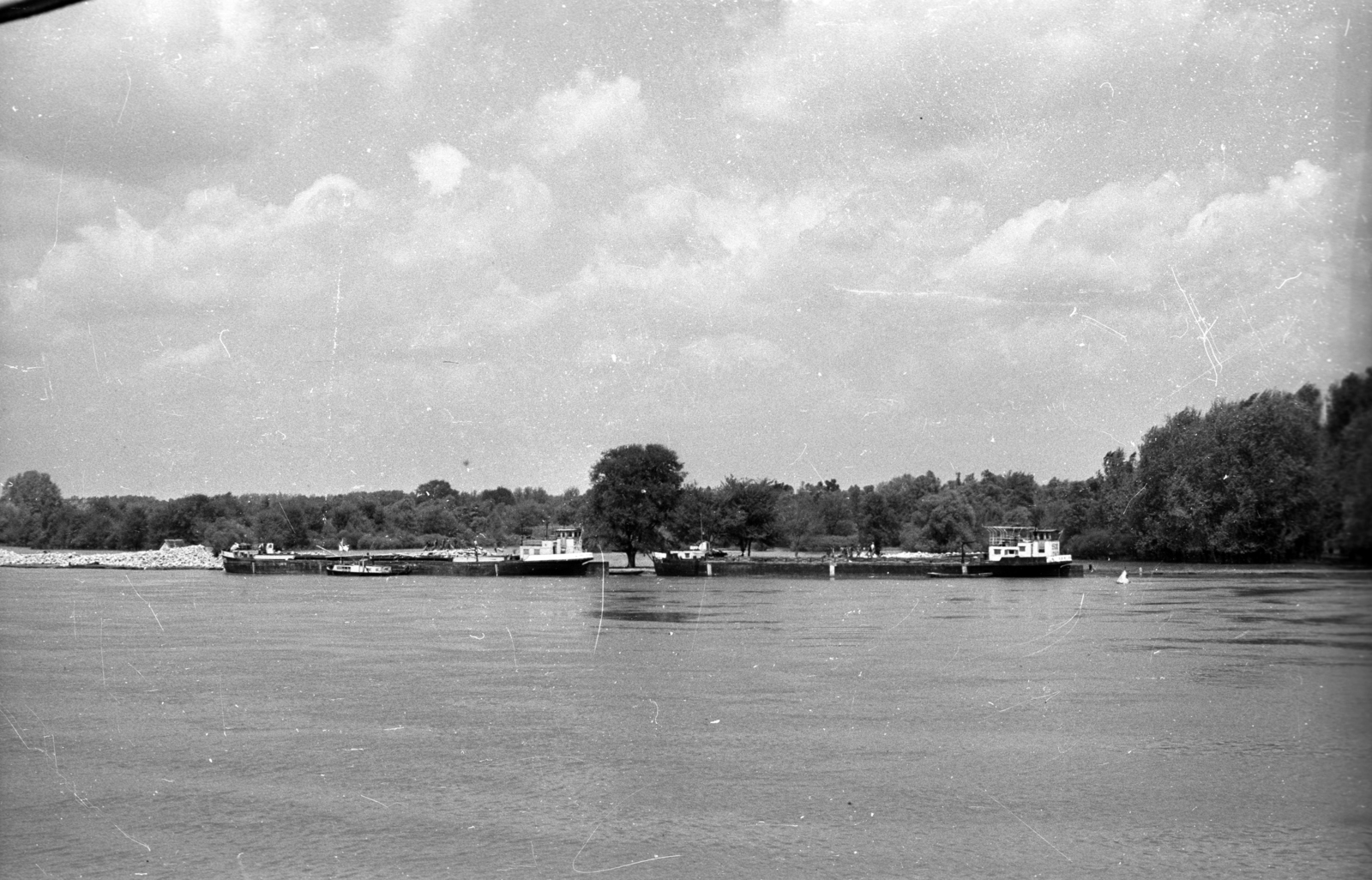 Serbia, a felvétel a Felszabadulás gőzhajó fedélzetén, az Írószövetség jugoszláviai útján készült., 1965, Hunyady József, barge, Fortepan #105983