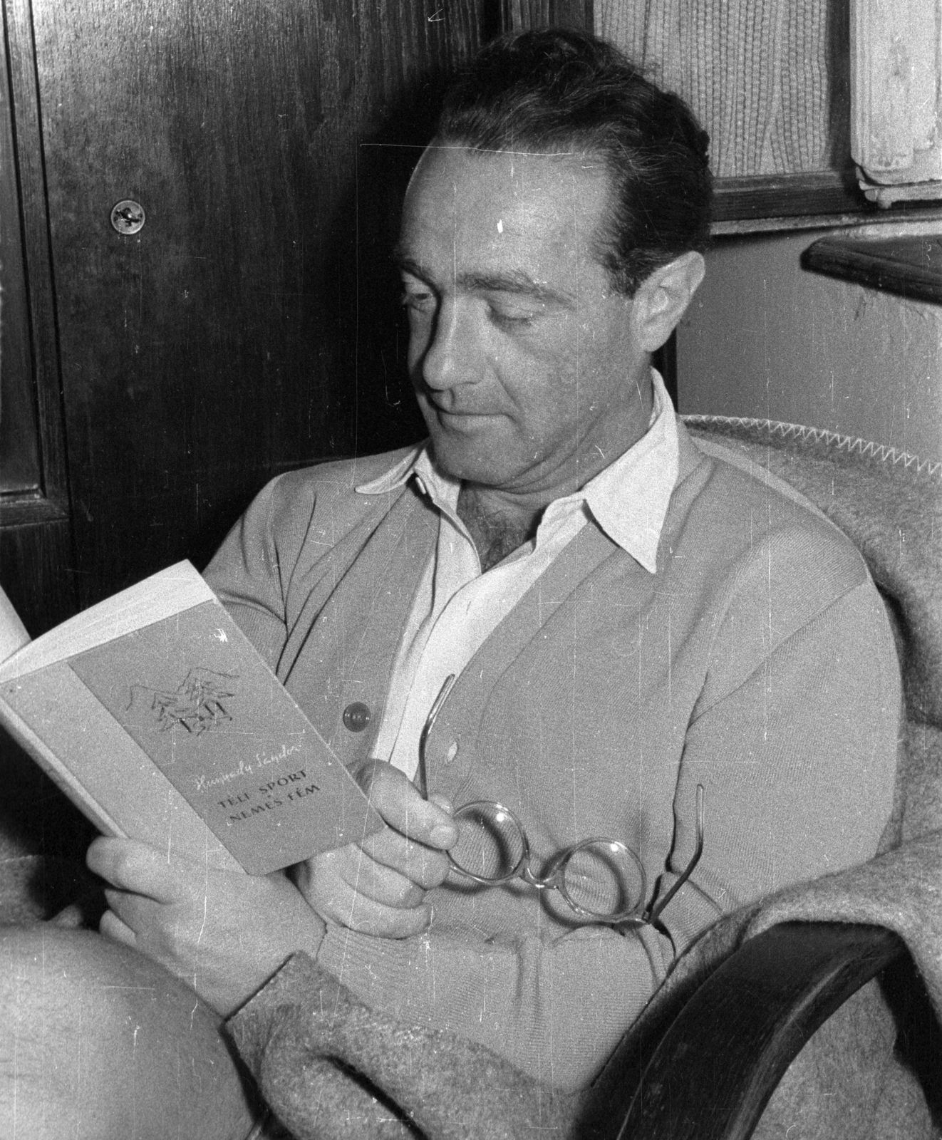 Magyarország, Sólyom László író, újságíró, színdarabíró., 1962, Hunyady József, Fortepan #106174