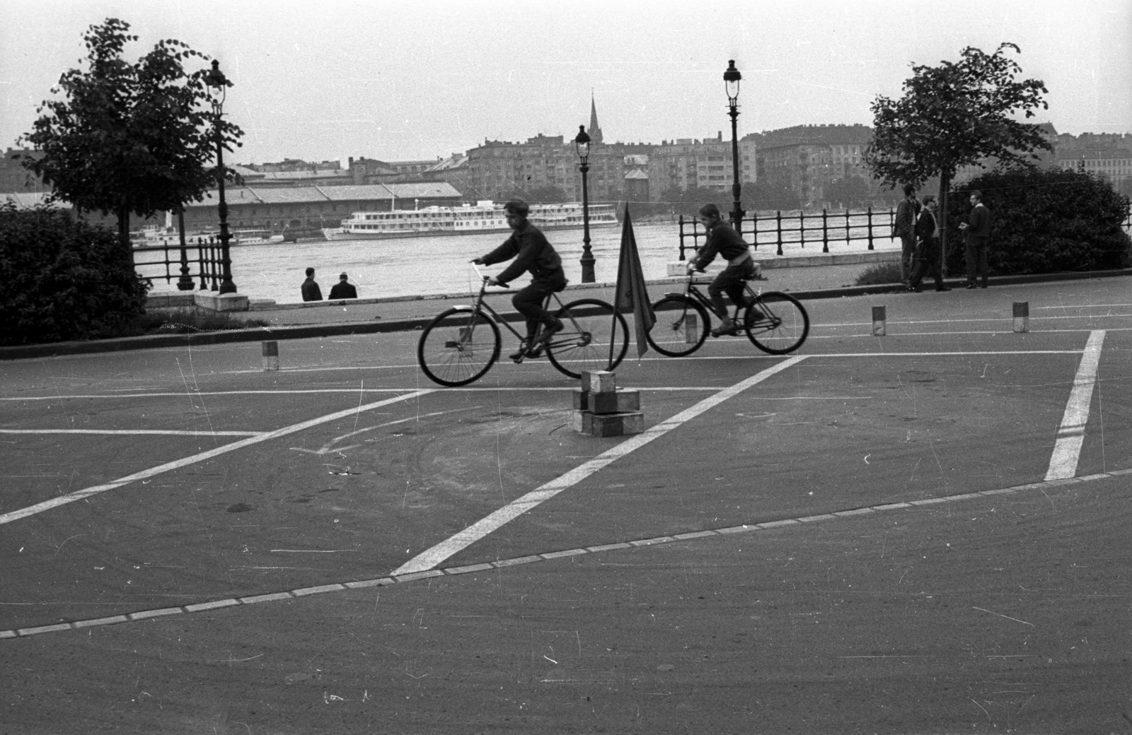 Magyarország, Budapest XI., Műegyetem rakpart., 1965, Hunyady József, Budapest, Fortepan #106190